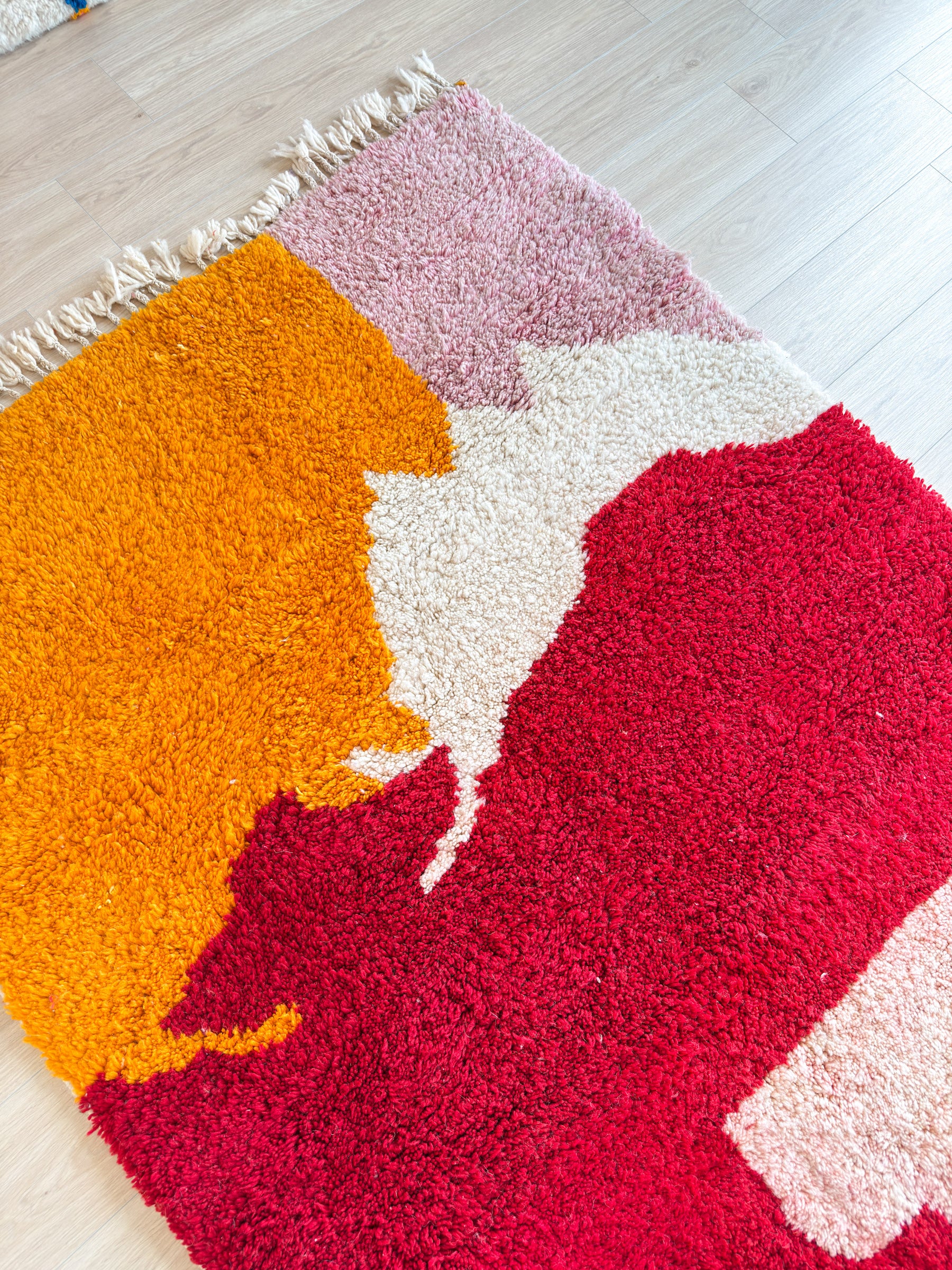 Farbenfroher Berberteppich 153 x 280 cm - Nr. 1814