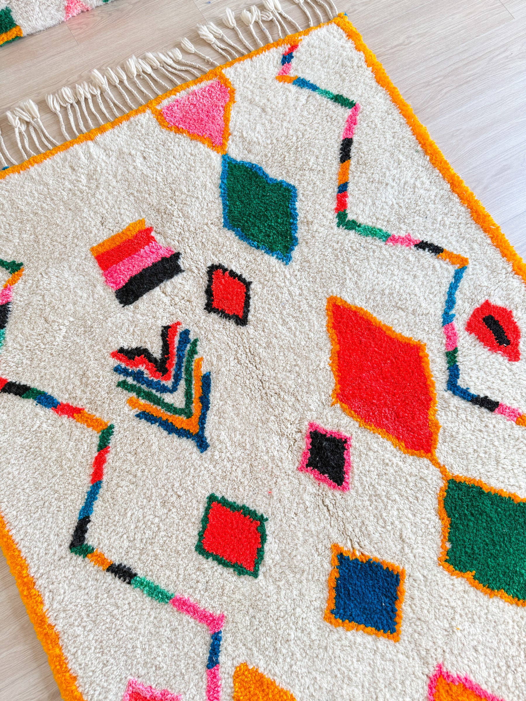 Bunter Berberteppich – Nr. 1416