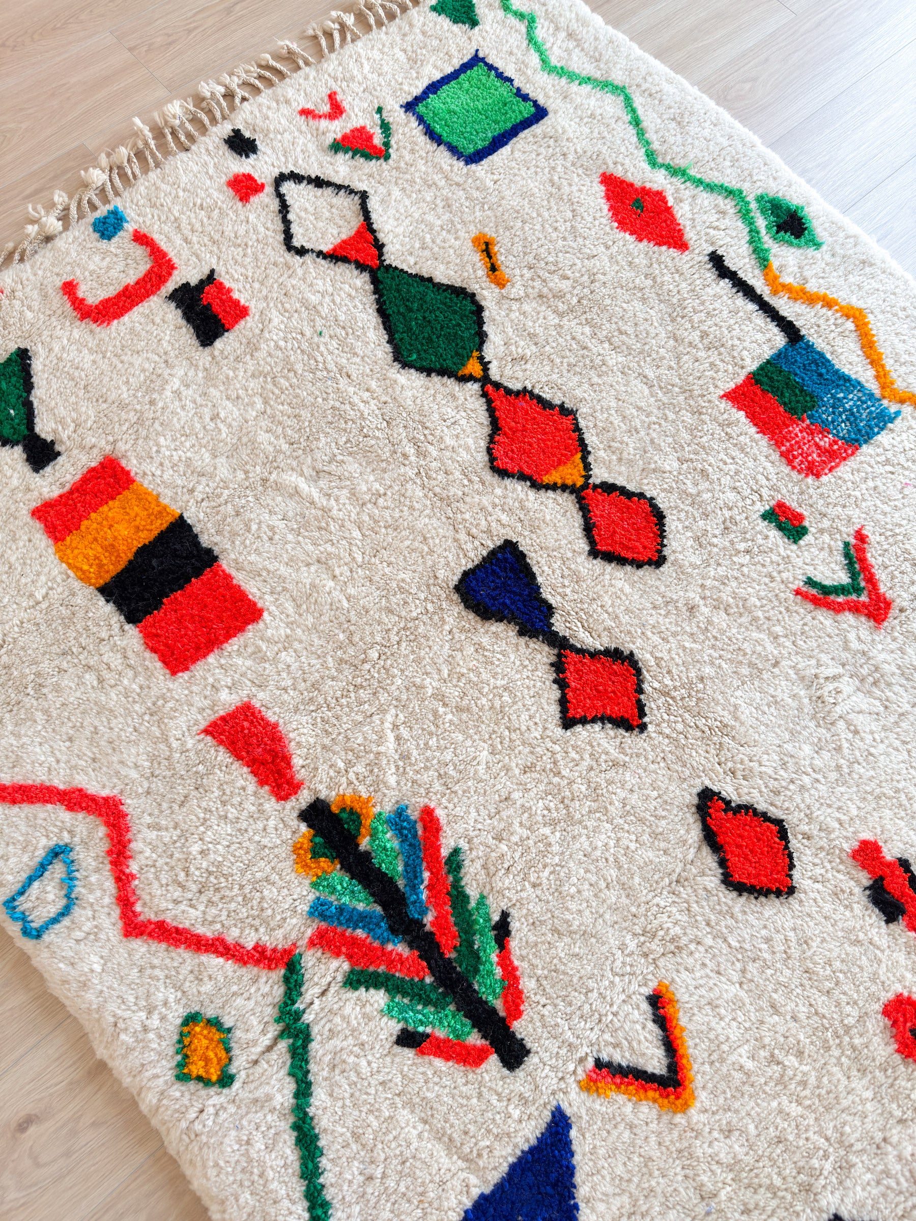 Farbenfroher Berberteppich 175 x 288 cm - Nr. 1767