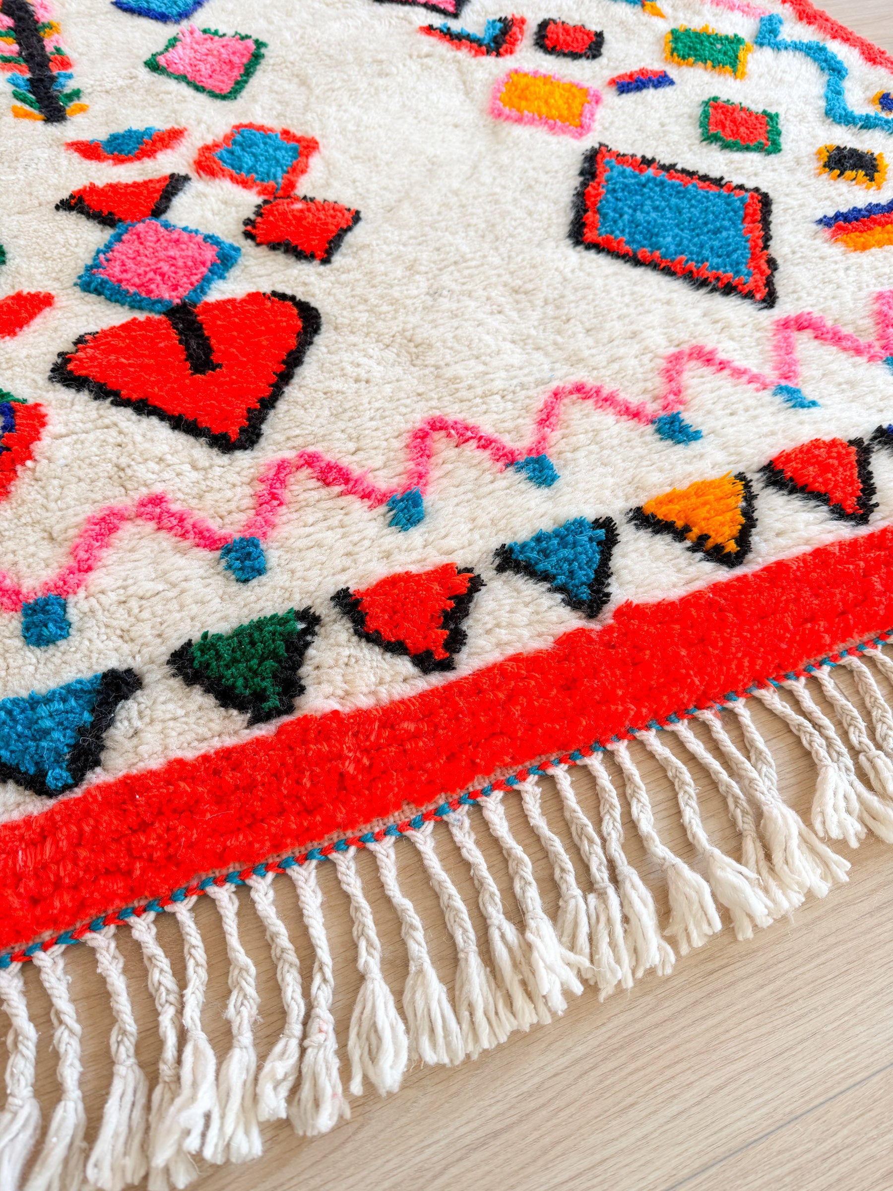 Kleurrijk Berbertapijt 113 x 185 cm - n°2435