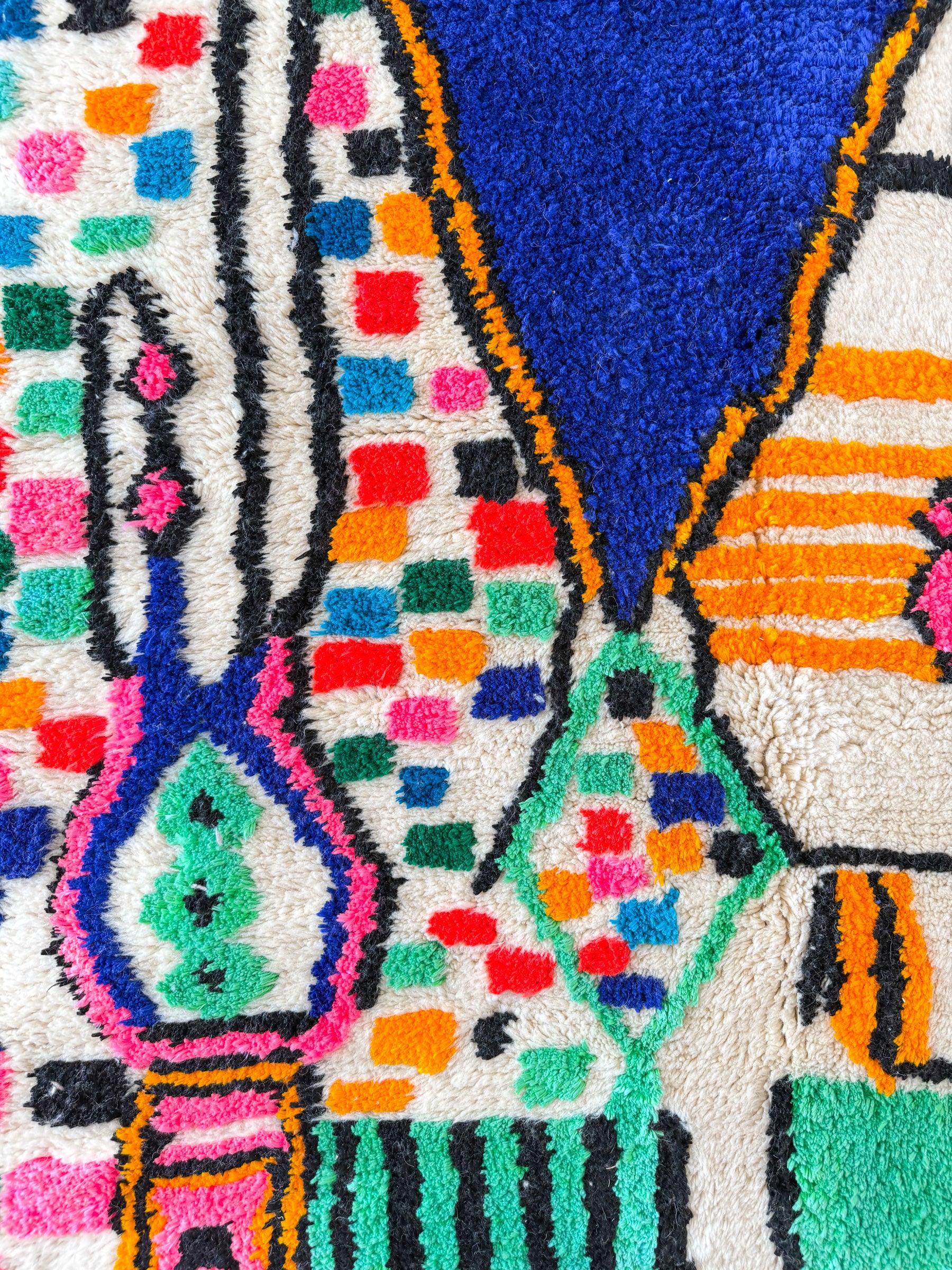 Colorful Berber rug 161 x 278 cm - n°2012