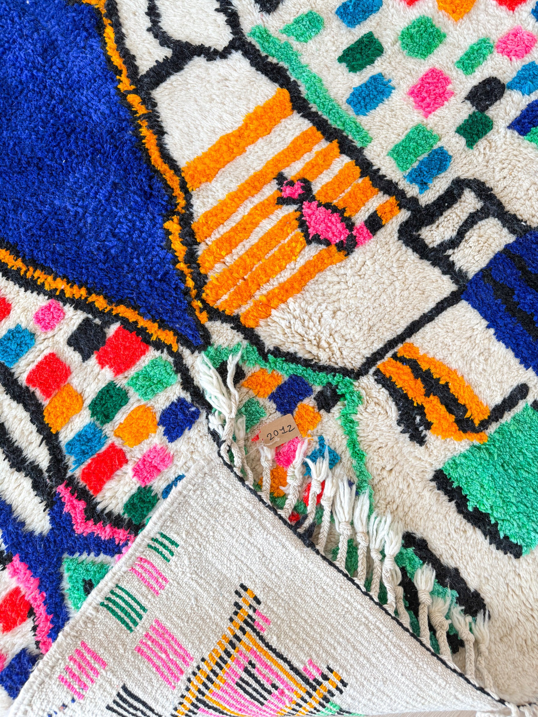 Colorful Berber rug 161 x 278 cm - n°2012