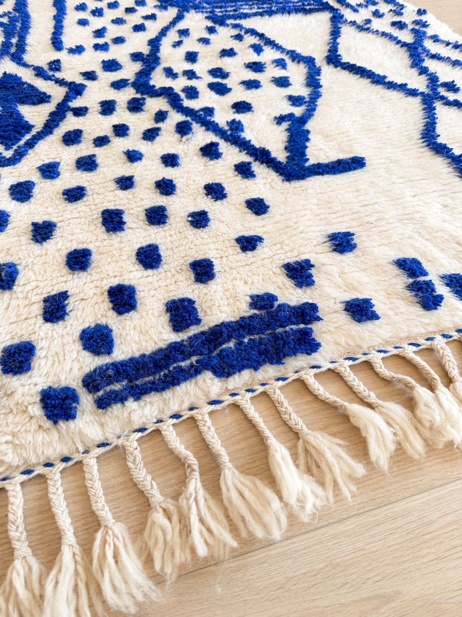 Färgglad berbermatta 108 x 172 cm - n°2430