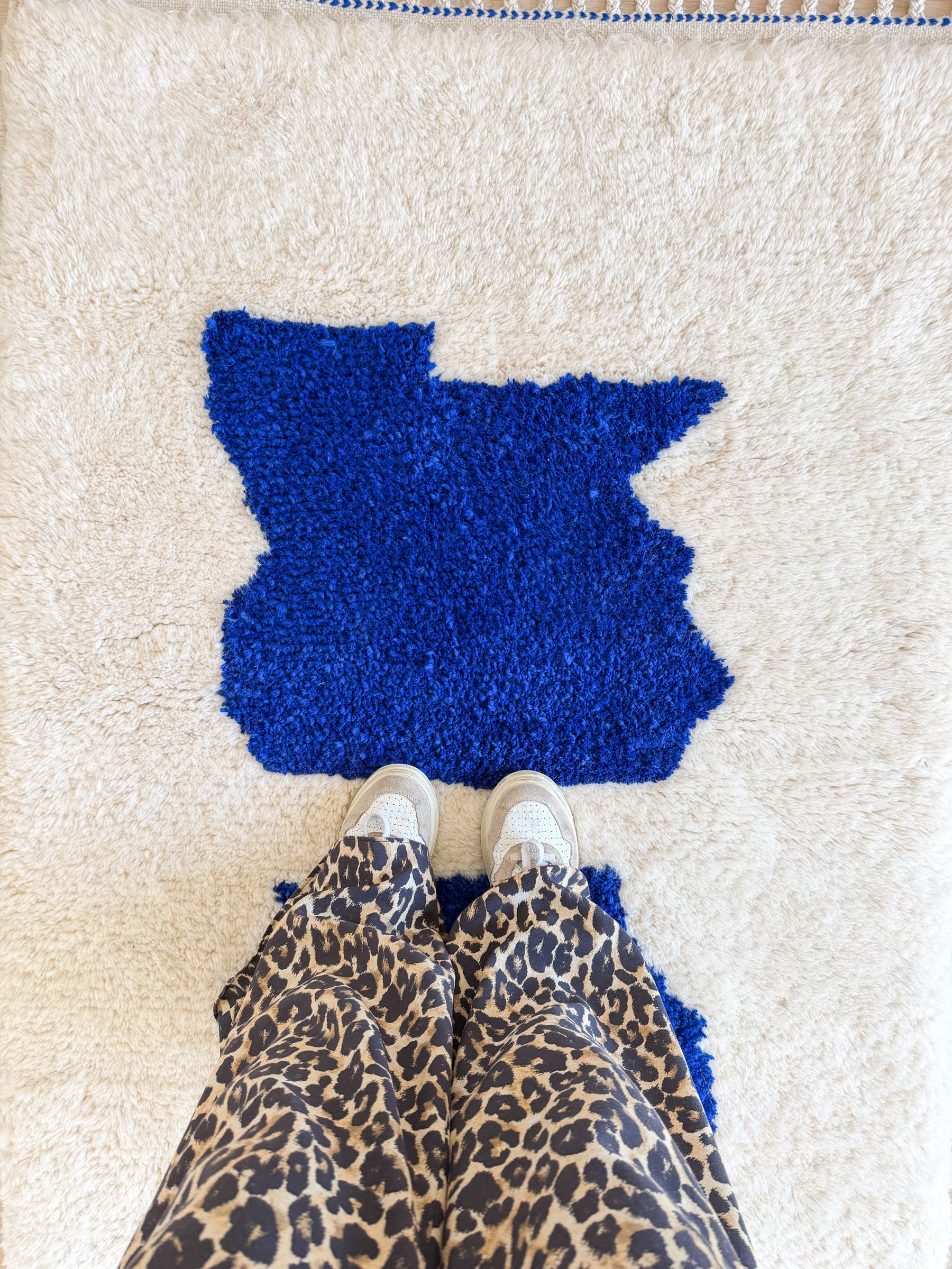 Colorful Berber rug 104 x 165 cm - No. 2440