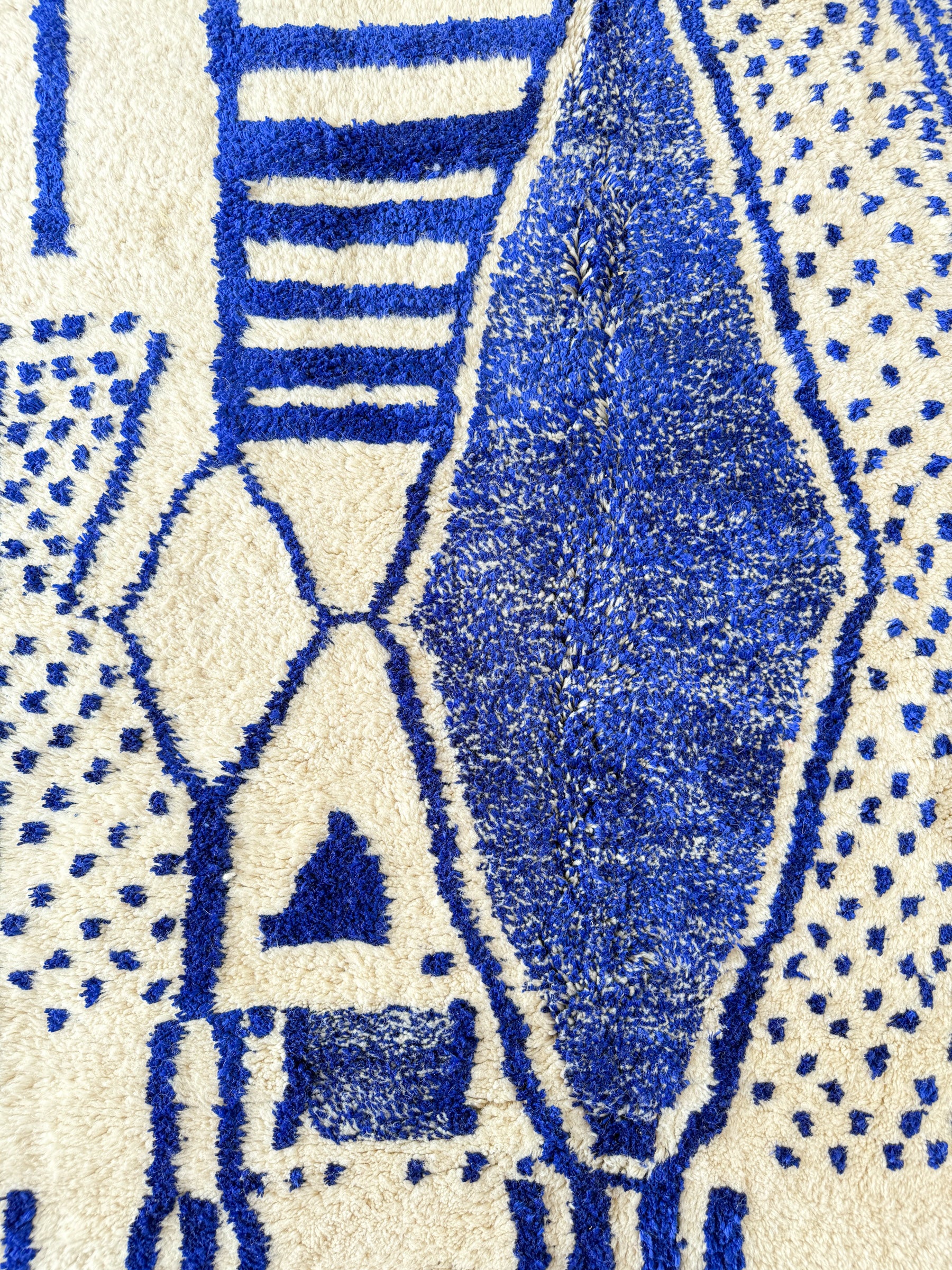 Farbenfroher Berberteppich 153 x 278 cm - Nr. 1978
