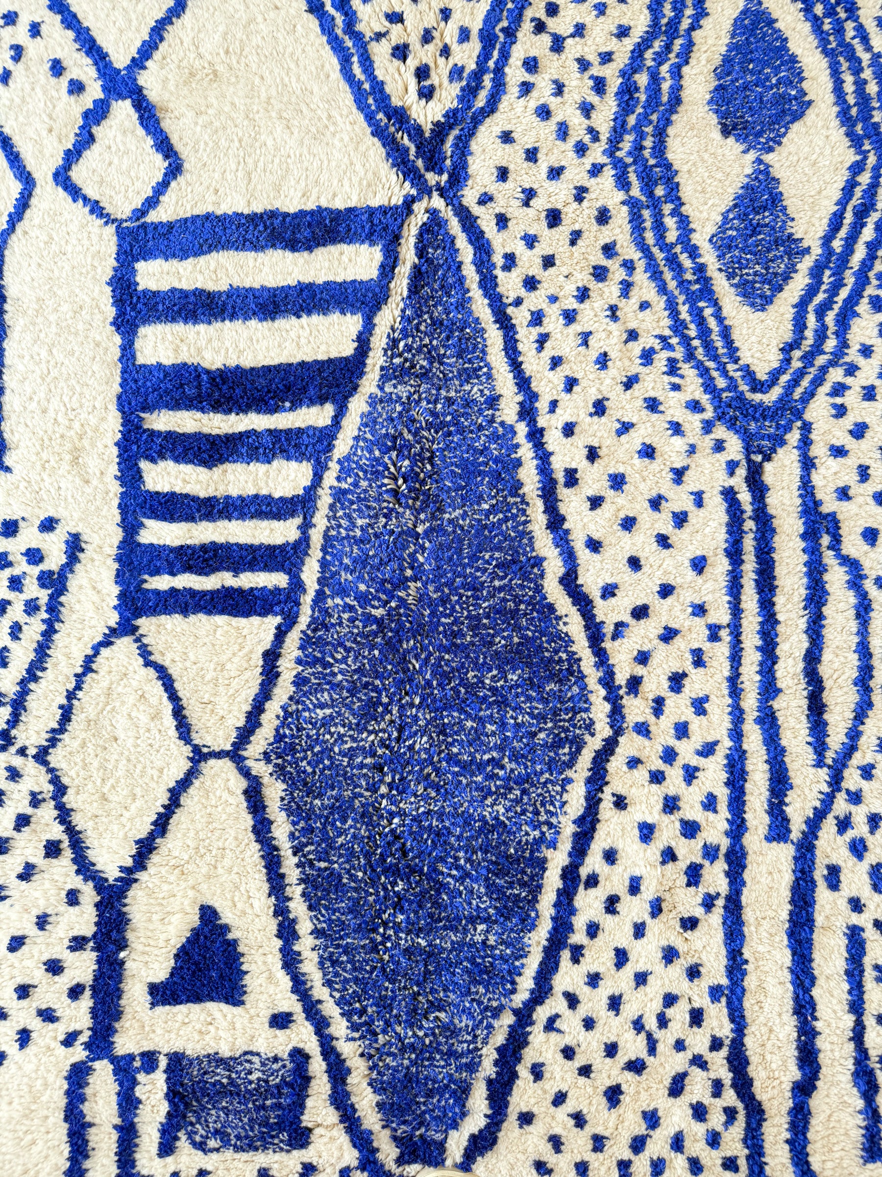 Farbenfroher Berberteppich 153 x 278 cm - Nr. 1978