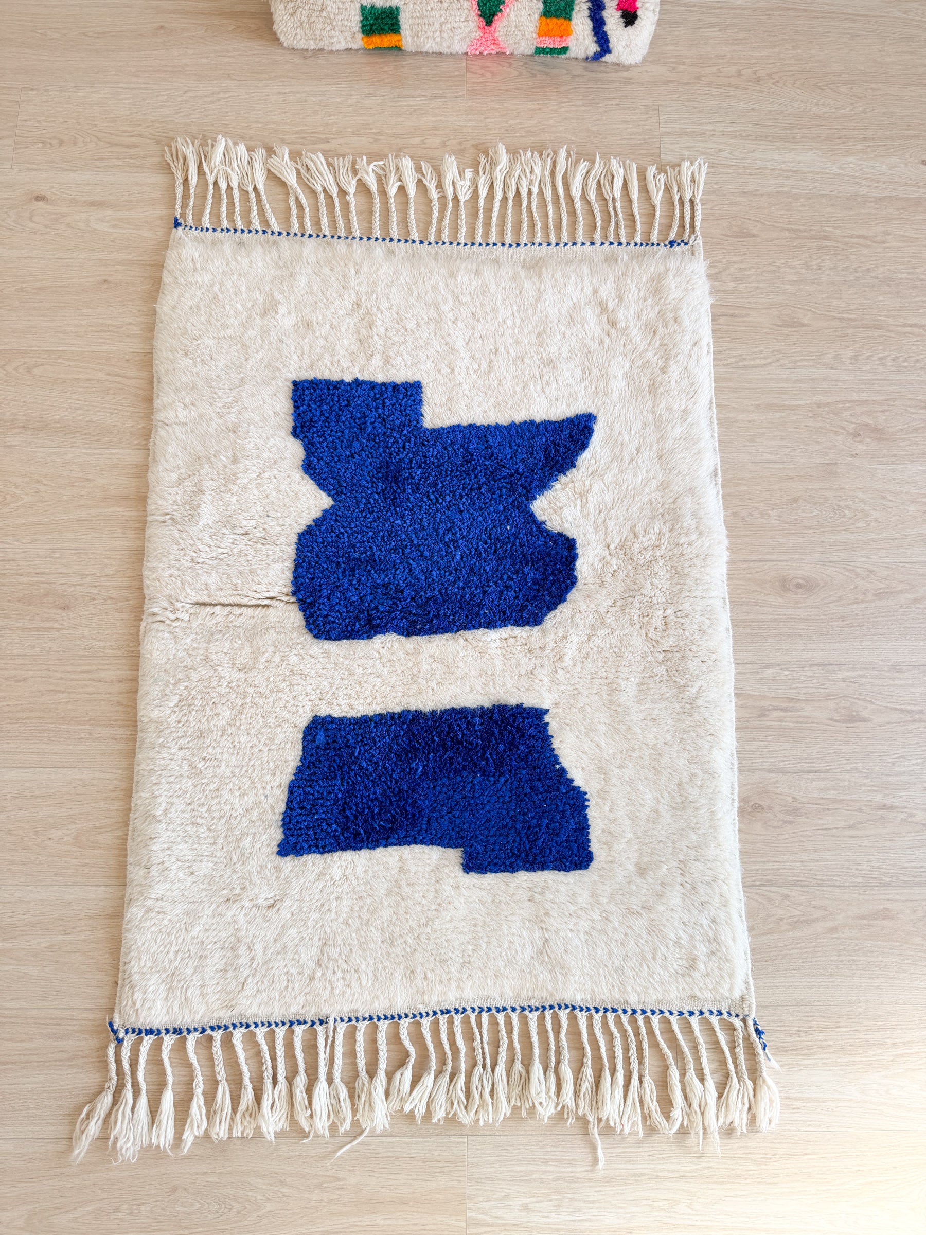 Gekleurd Berber tapijt 105 x 170 cm - n°2447