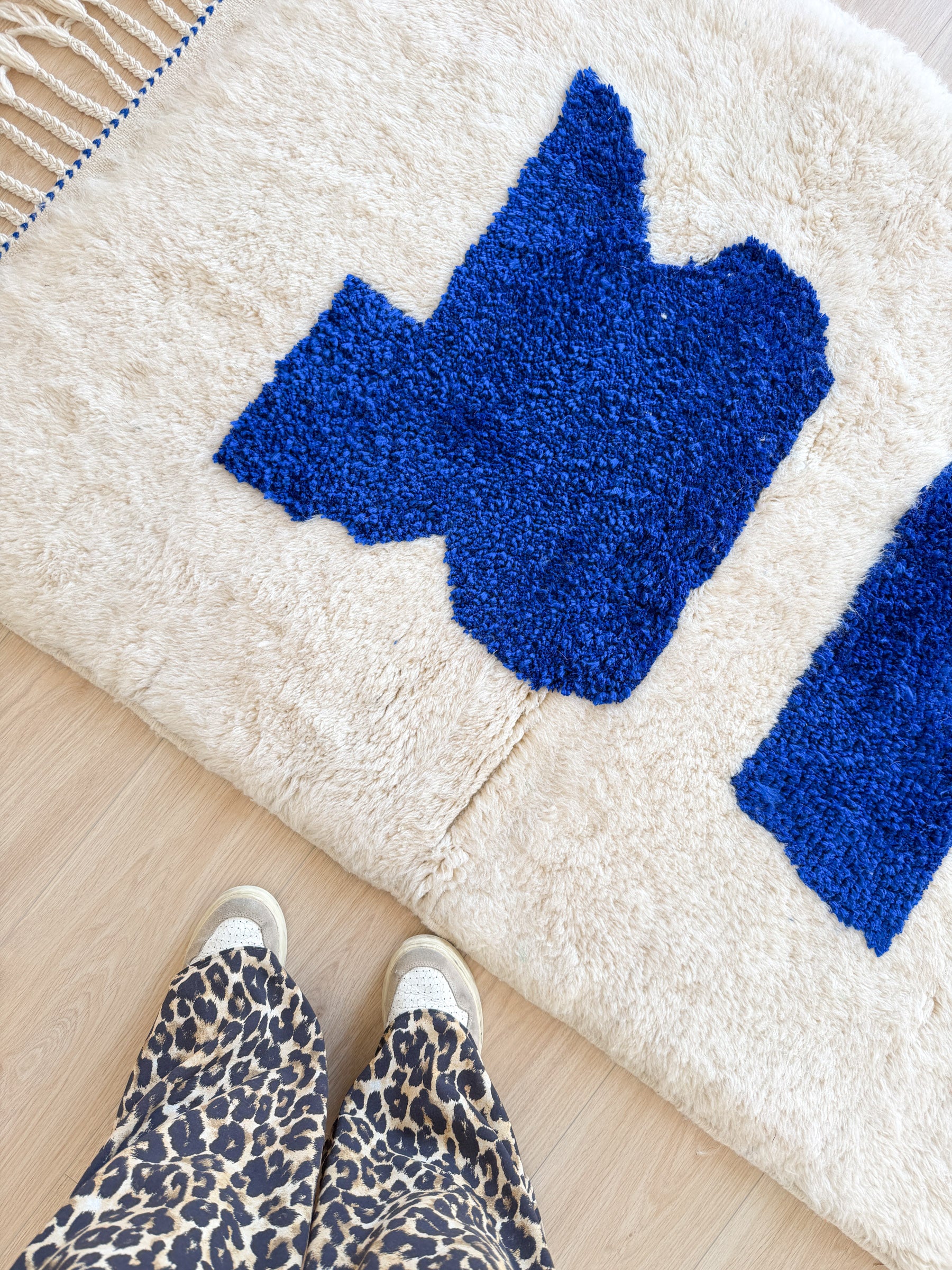 Colorful Berber rug 105 x 170 cm - No. 2447