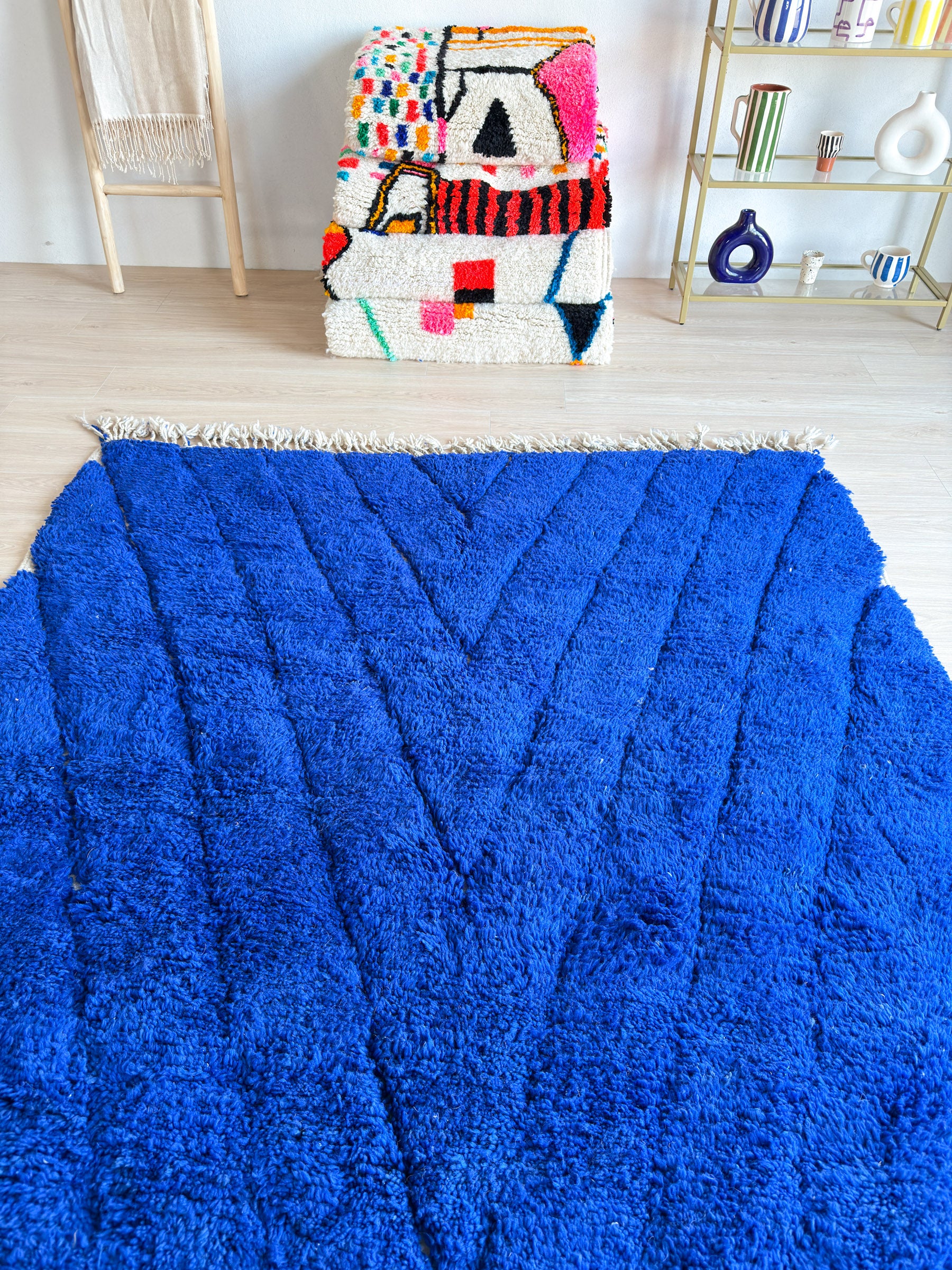 Farbenfroher Berberteppich 183 x 292 cm - Nr. 1835