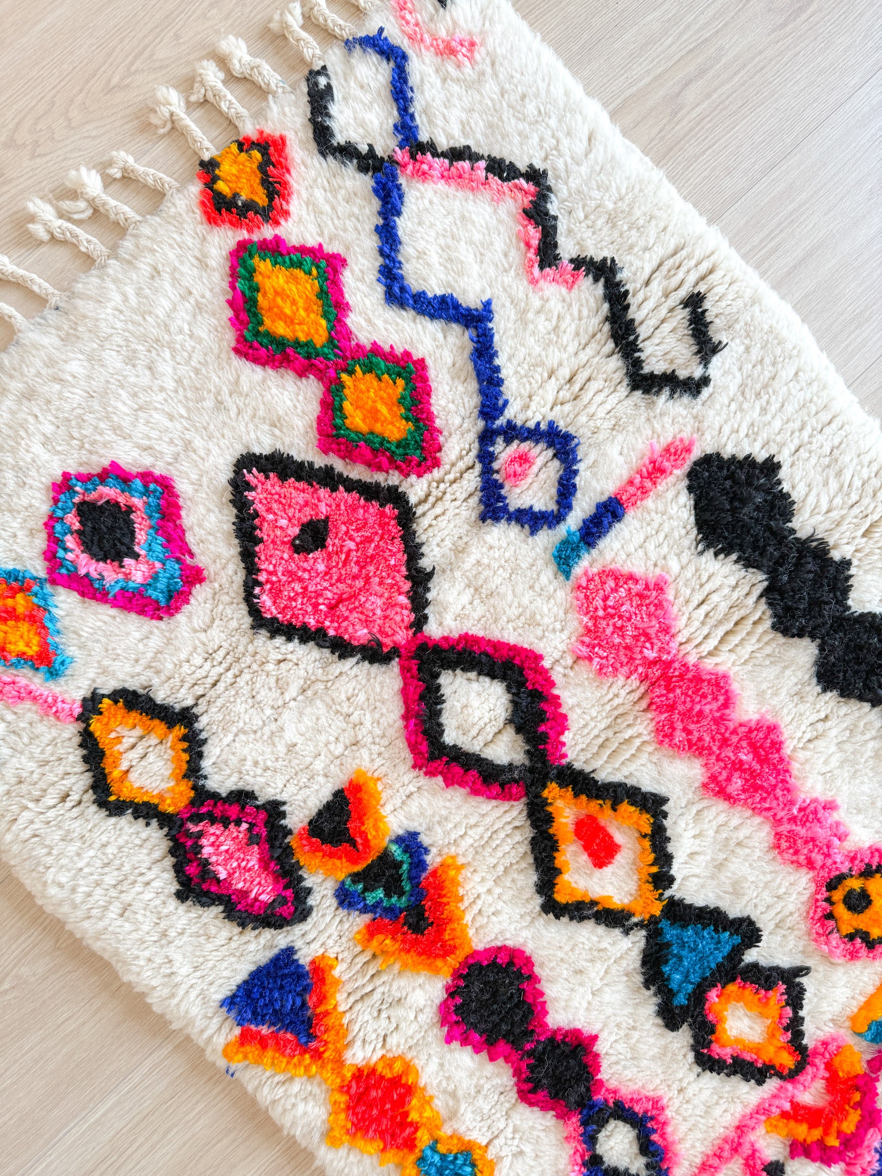 Colorful Berber rug 82 x 135 cm - n°2039