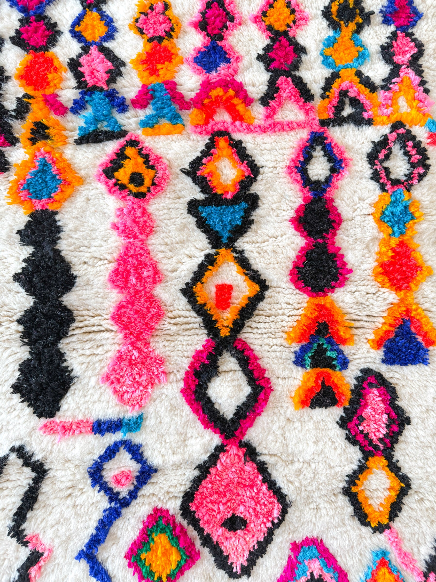 Colorful Berber rug 82 x 135 cm - n°2039