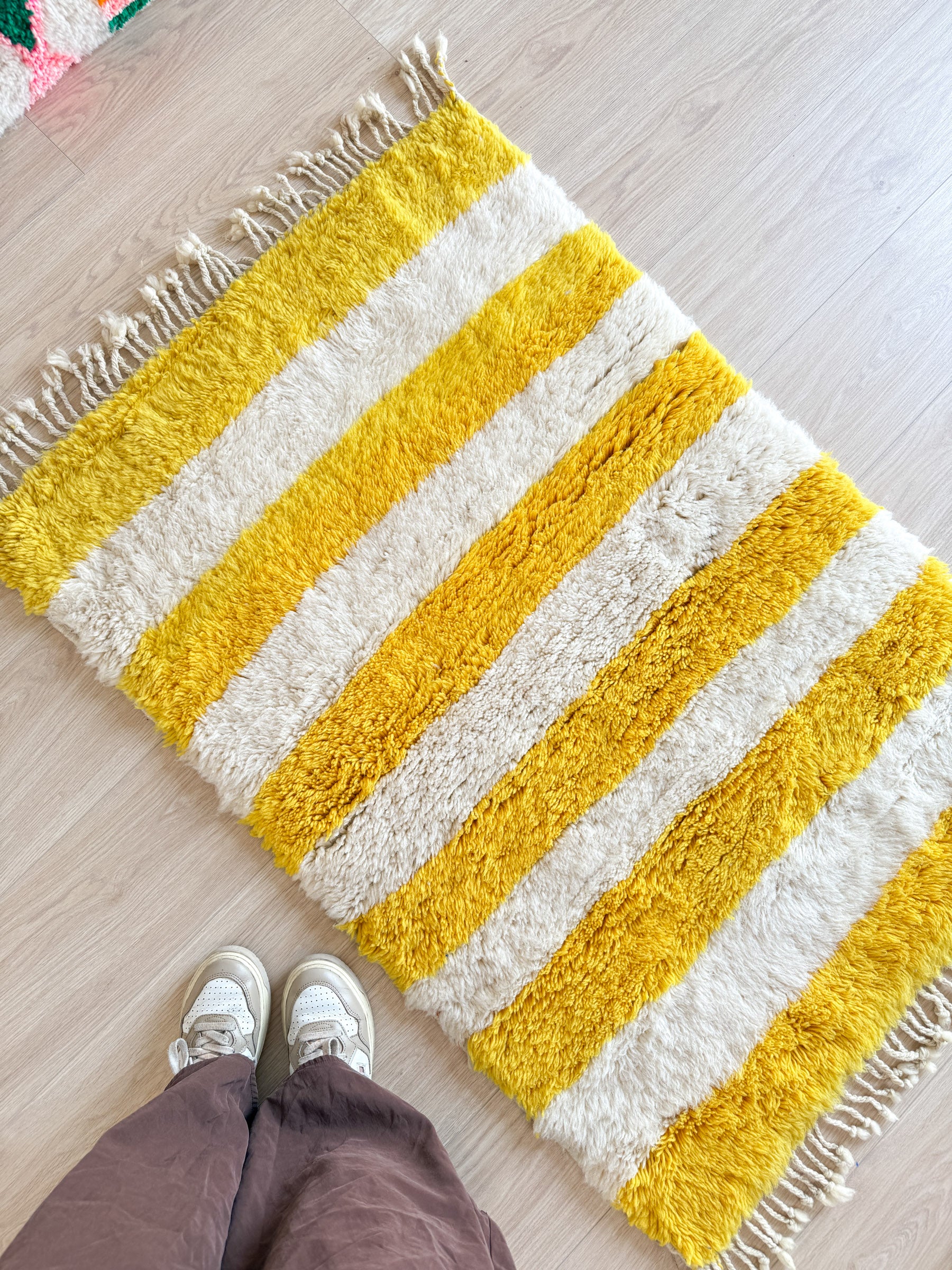 Colorful Berber rug 83 x 133 cm - n°1916