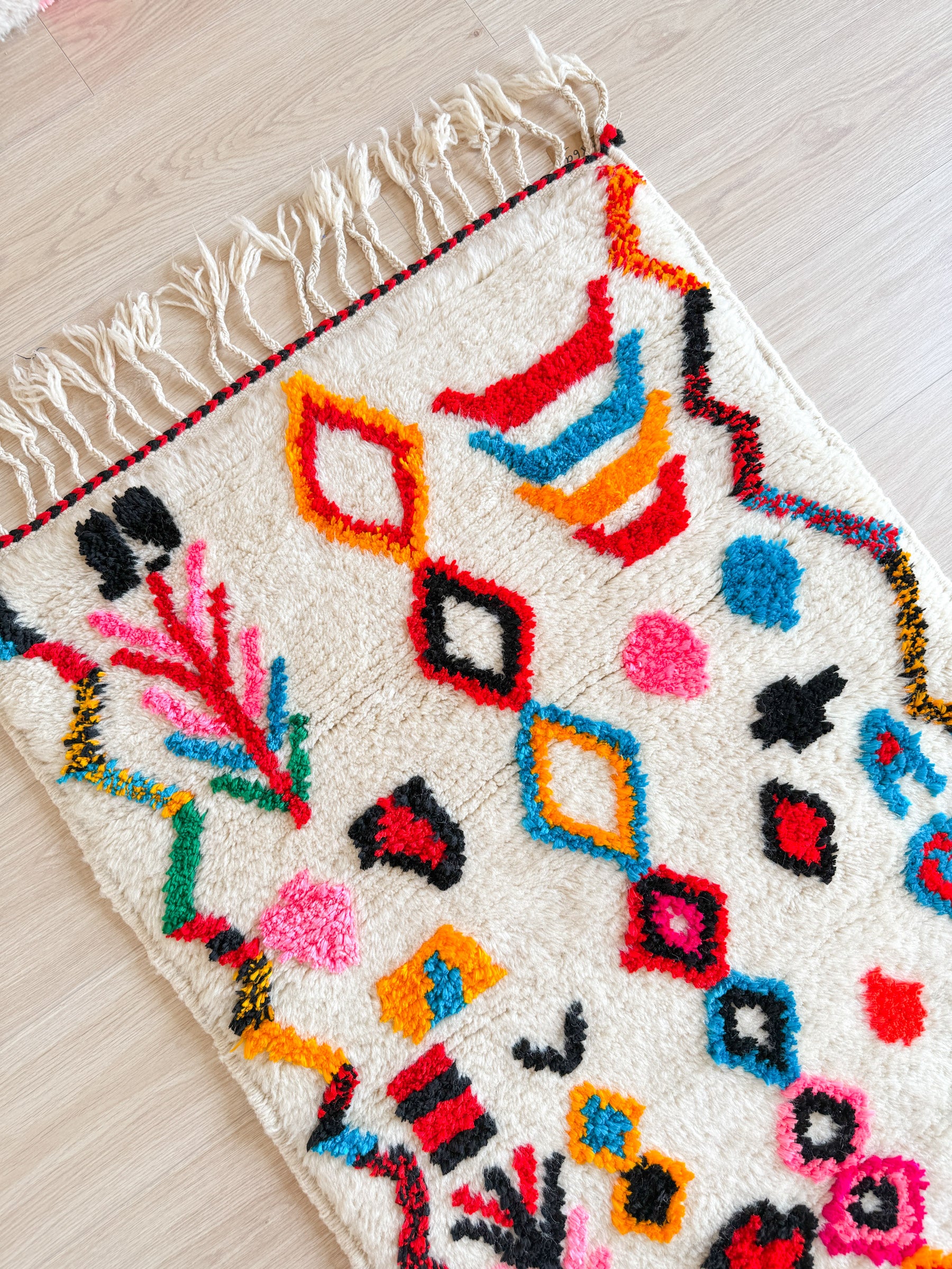 Colorful Berber rug 88 x 150 cm - n°1969