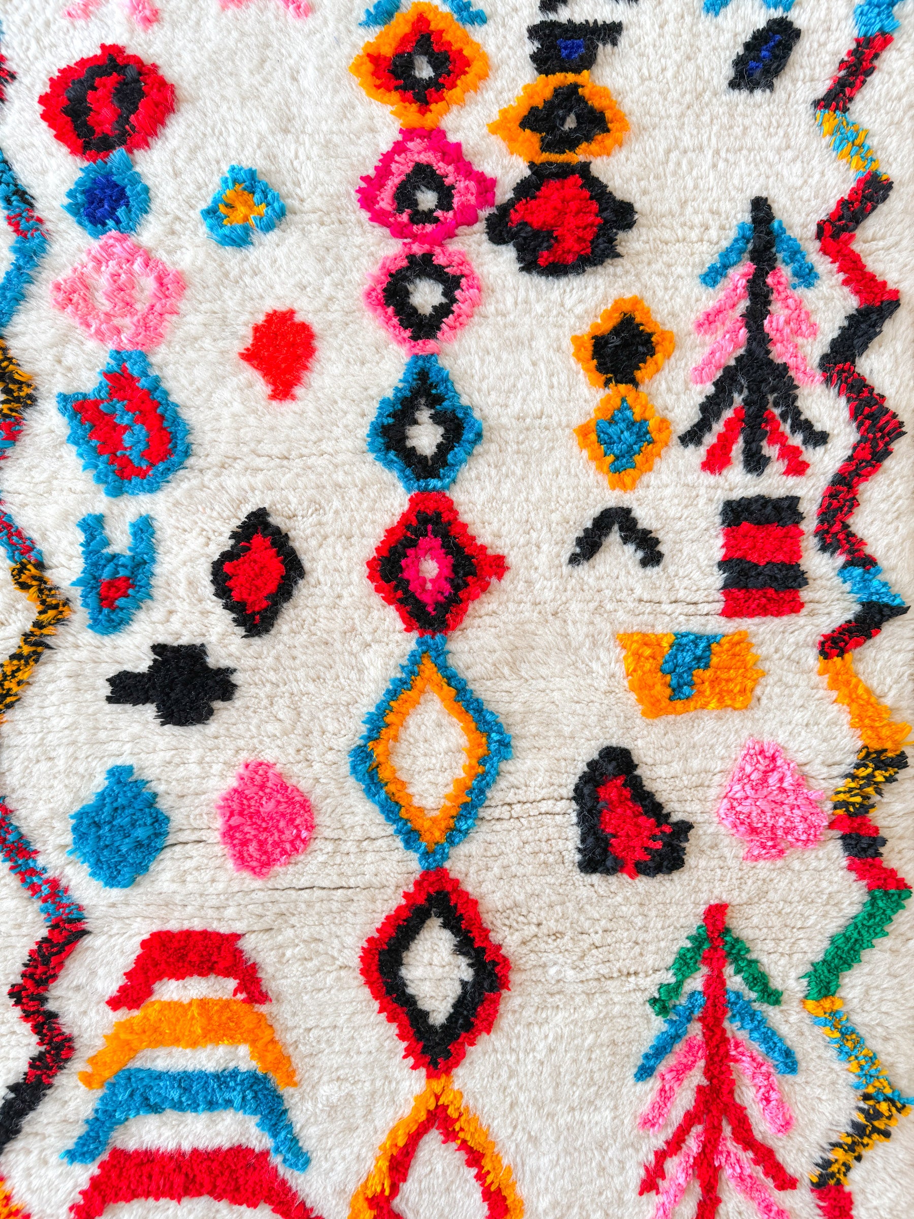 Colorful Berber rug 88 x 150 cm - n°1969