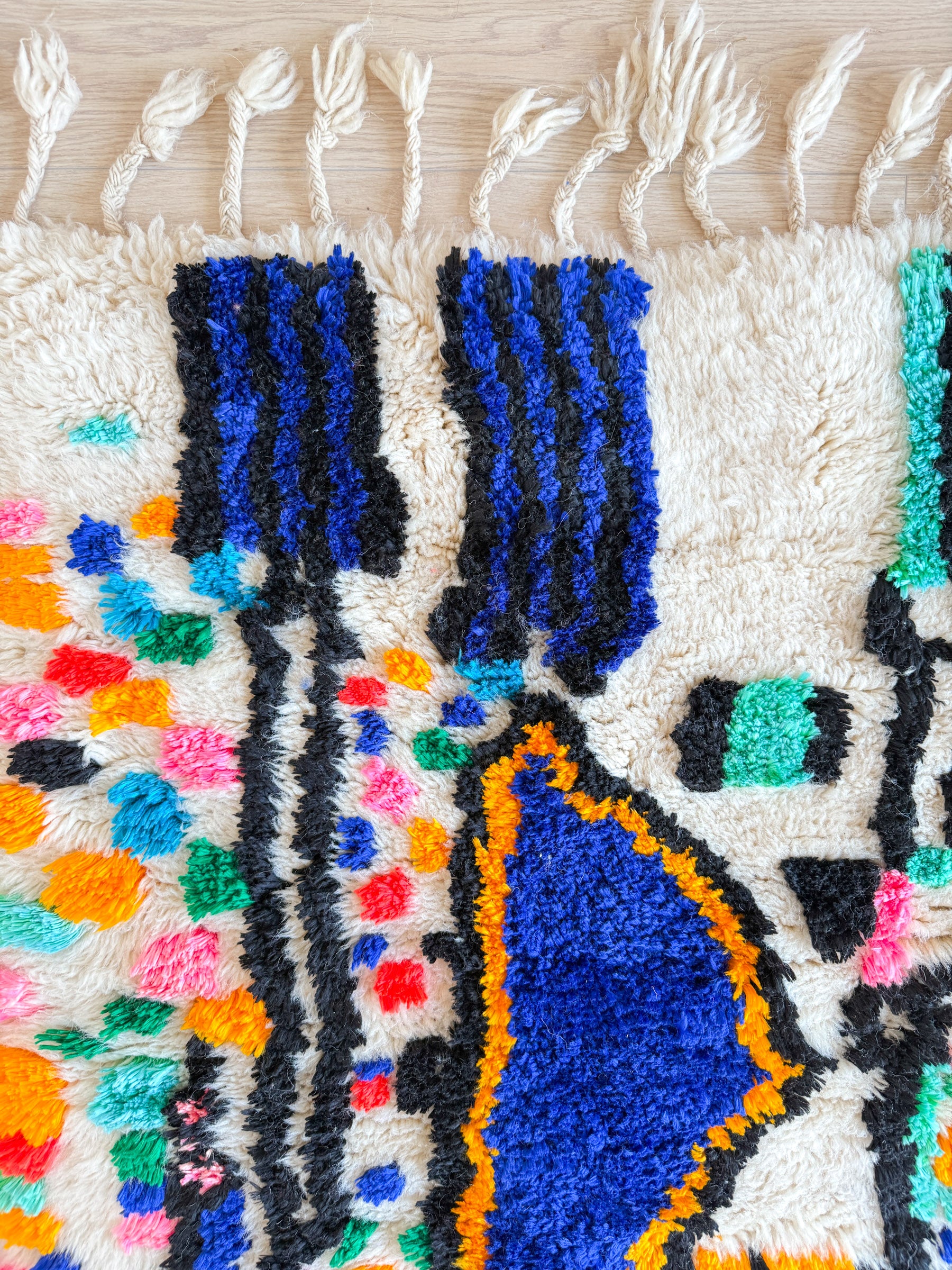 Colorful Berber rug 83 x 140 cm - n°1971