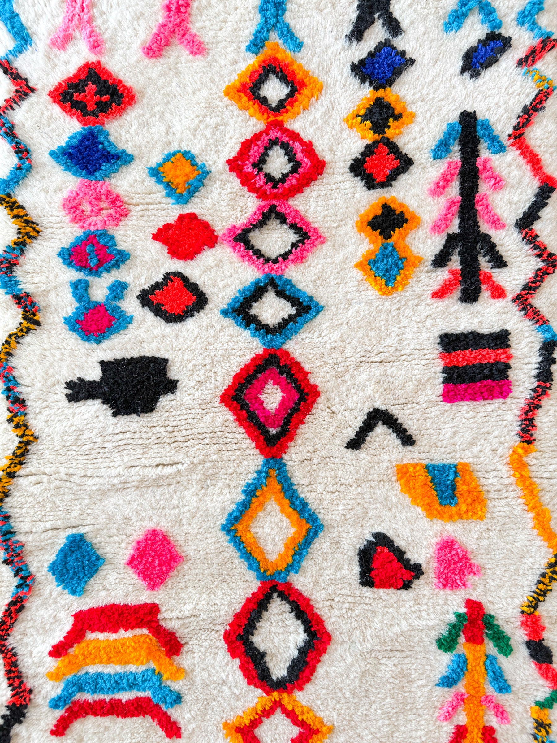 Colorful Berber rug 85 x 137 cm - n°1991