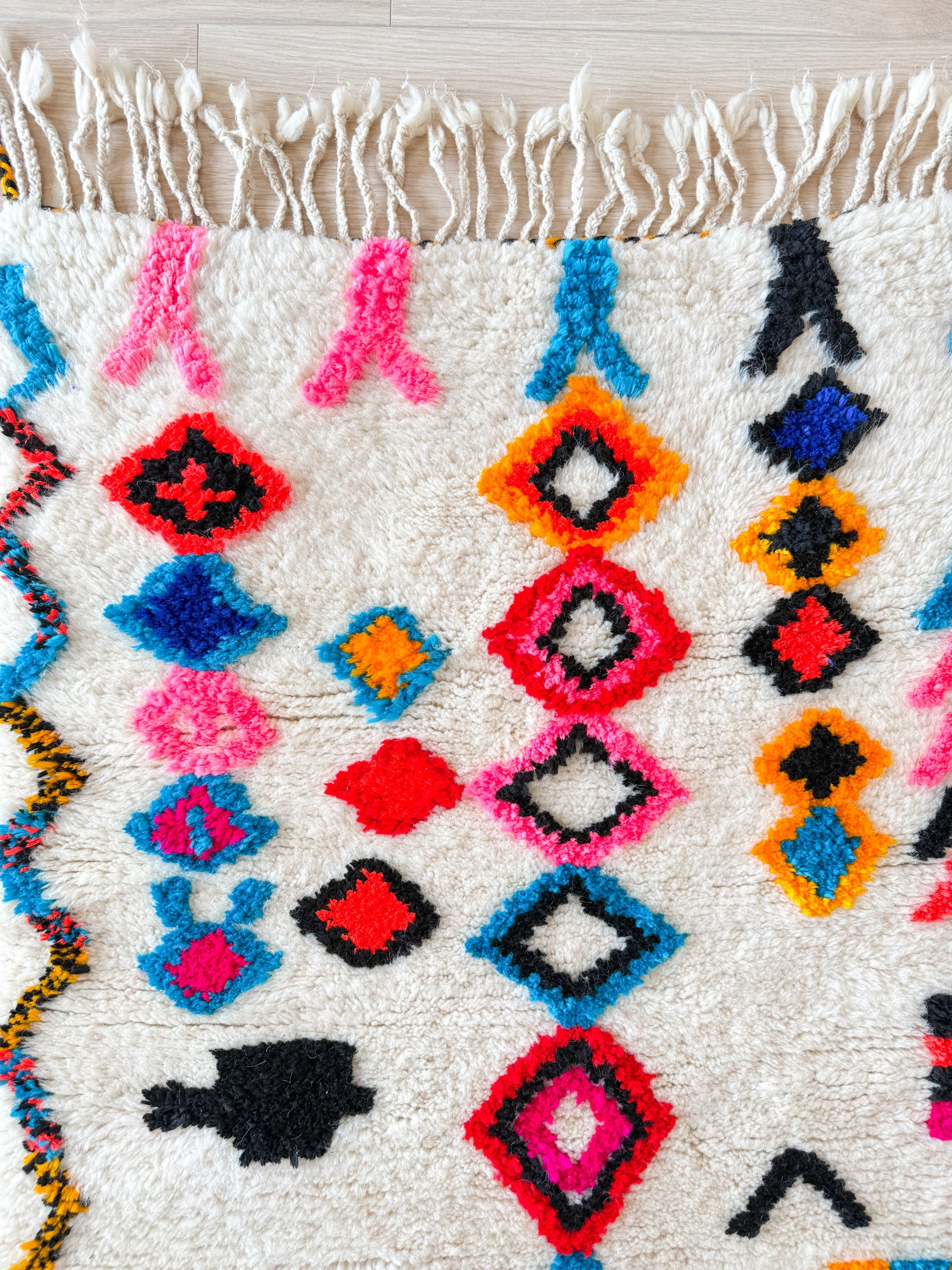 Colorful Berber rug 85 x 137 cm - n°1991
