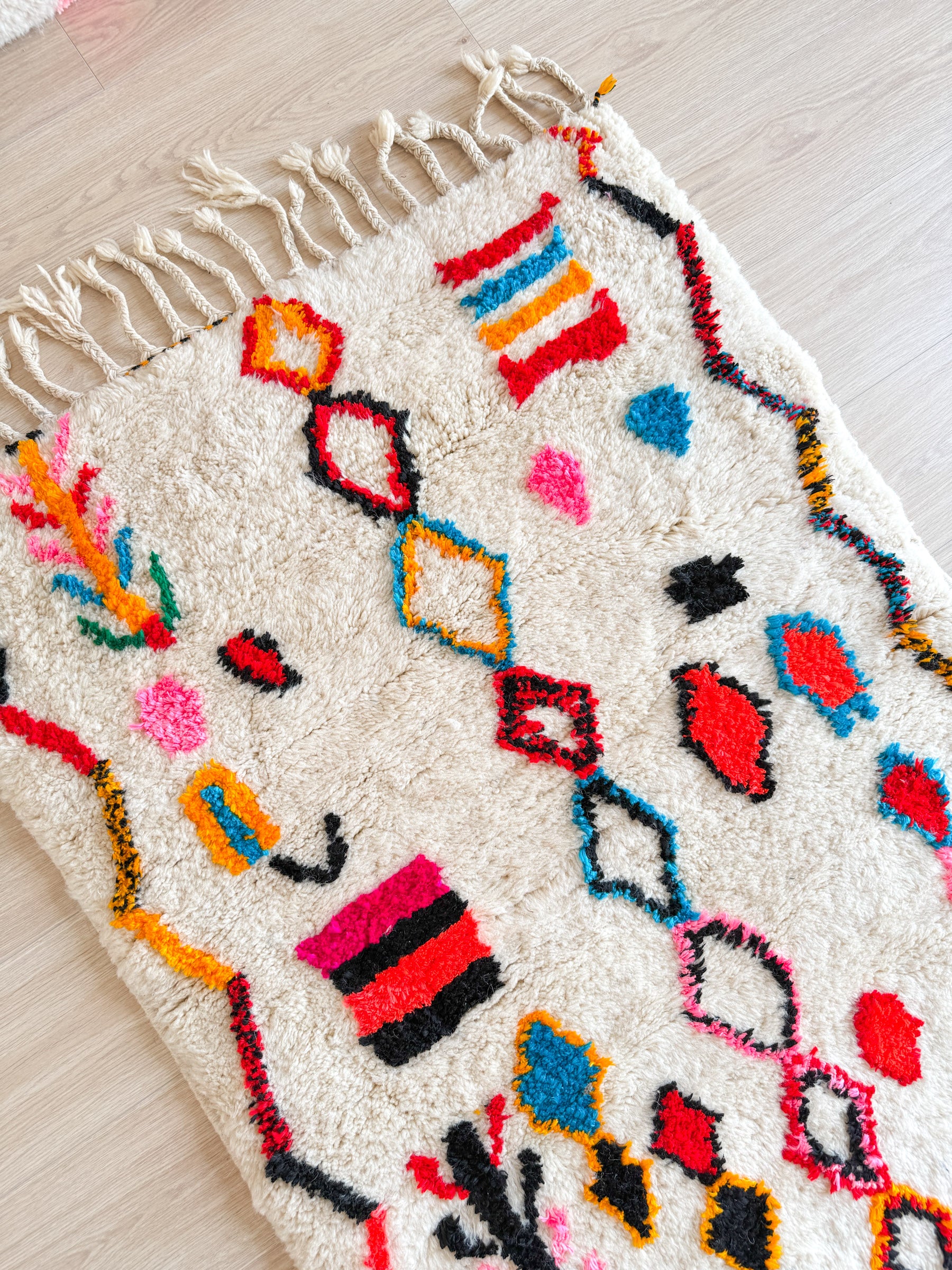 Colorful Berber rug 97 x 150 cm - n°2031
