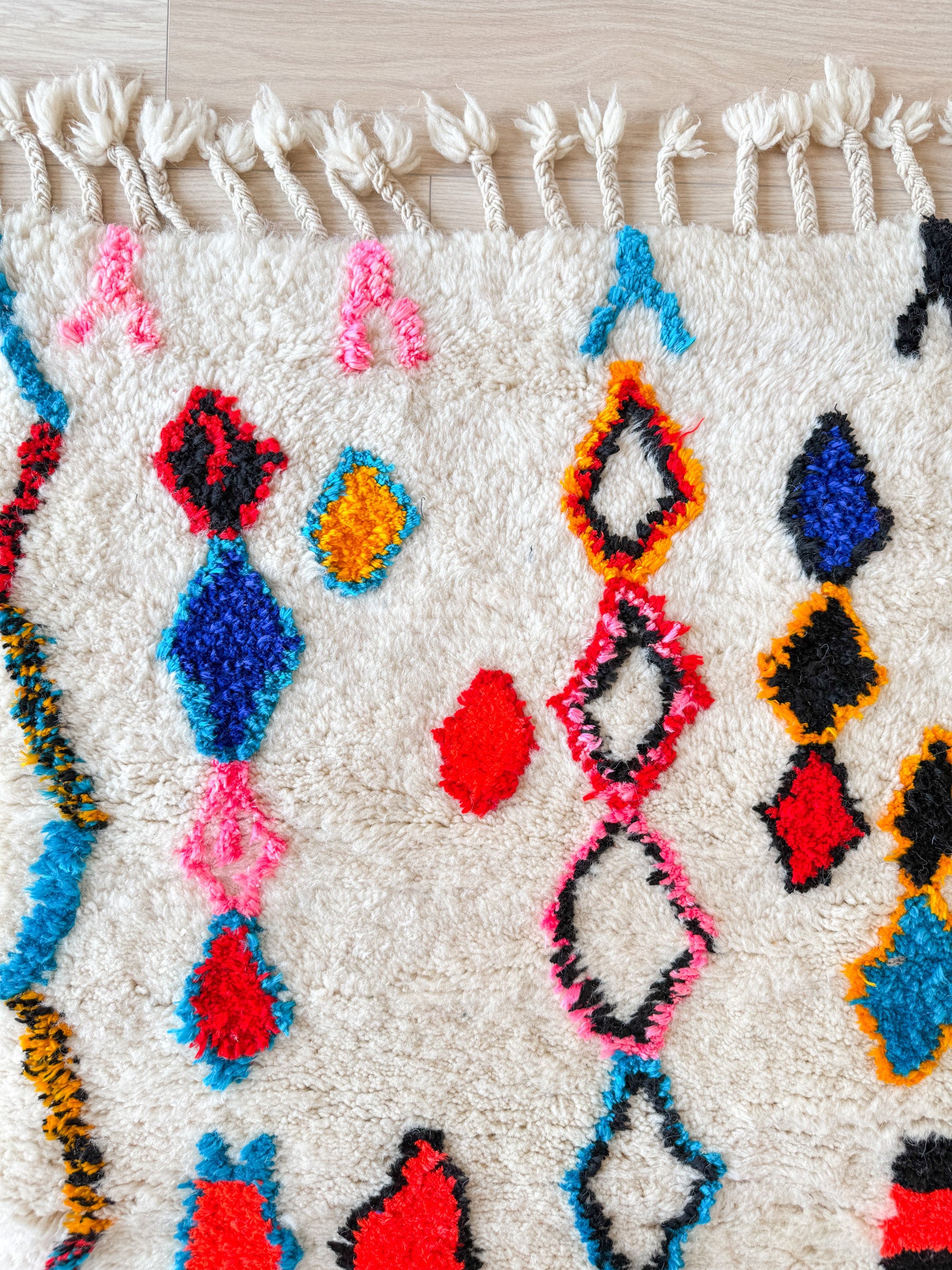Colorful Berber rug 97 x 150 cm - n°2031