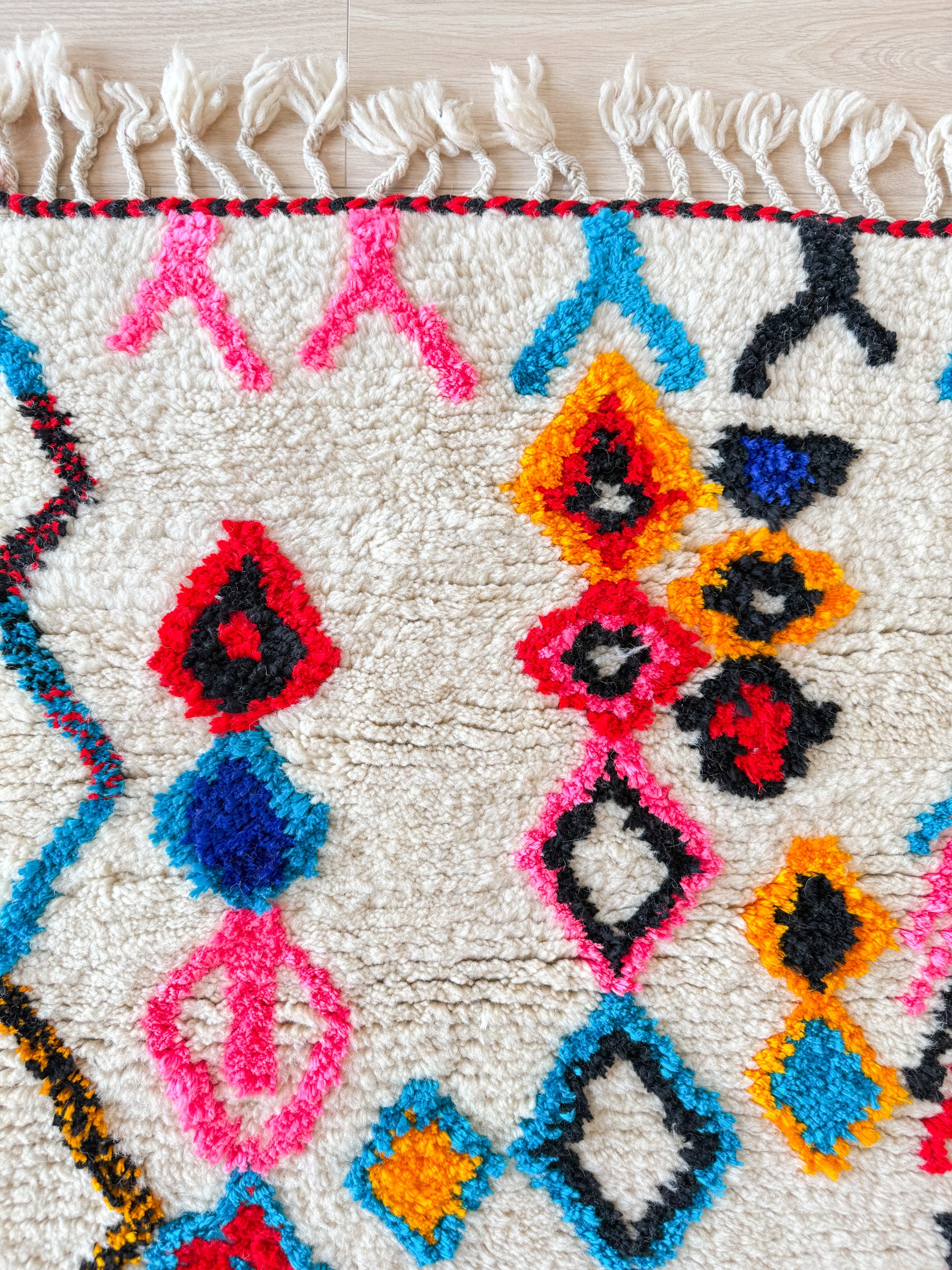Colorful Berber rug 87 x 143 cm - n°1970