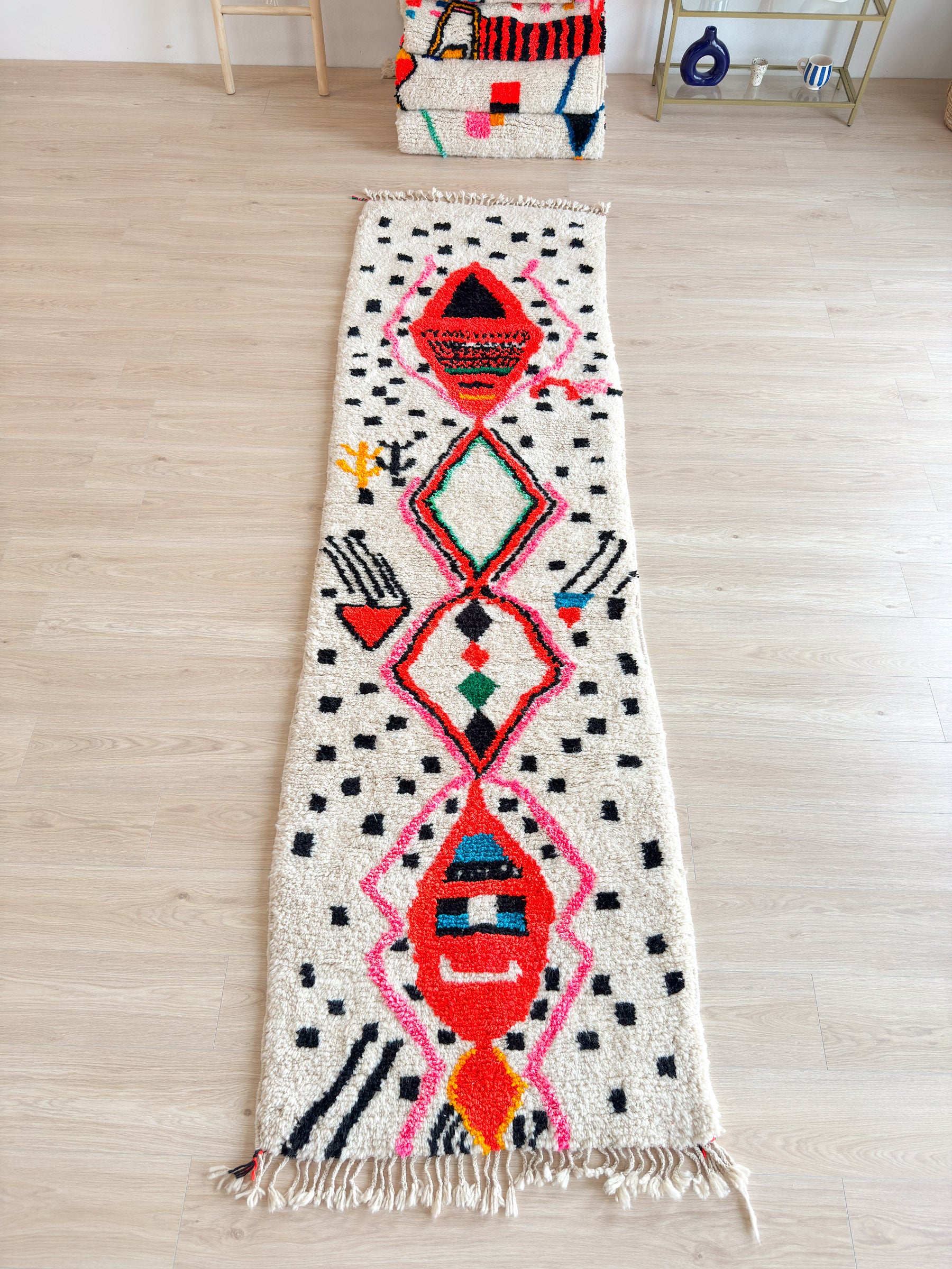 Berber Runner Rug 94 x 334 cm - No. 1898