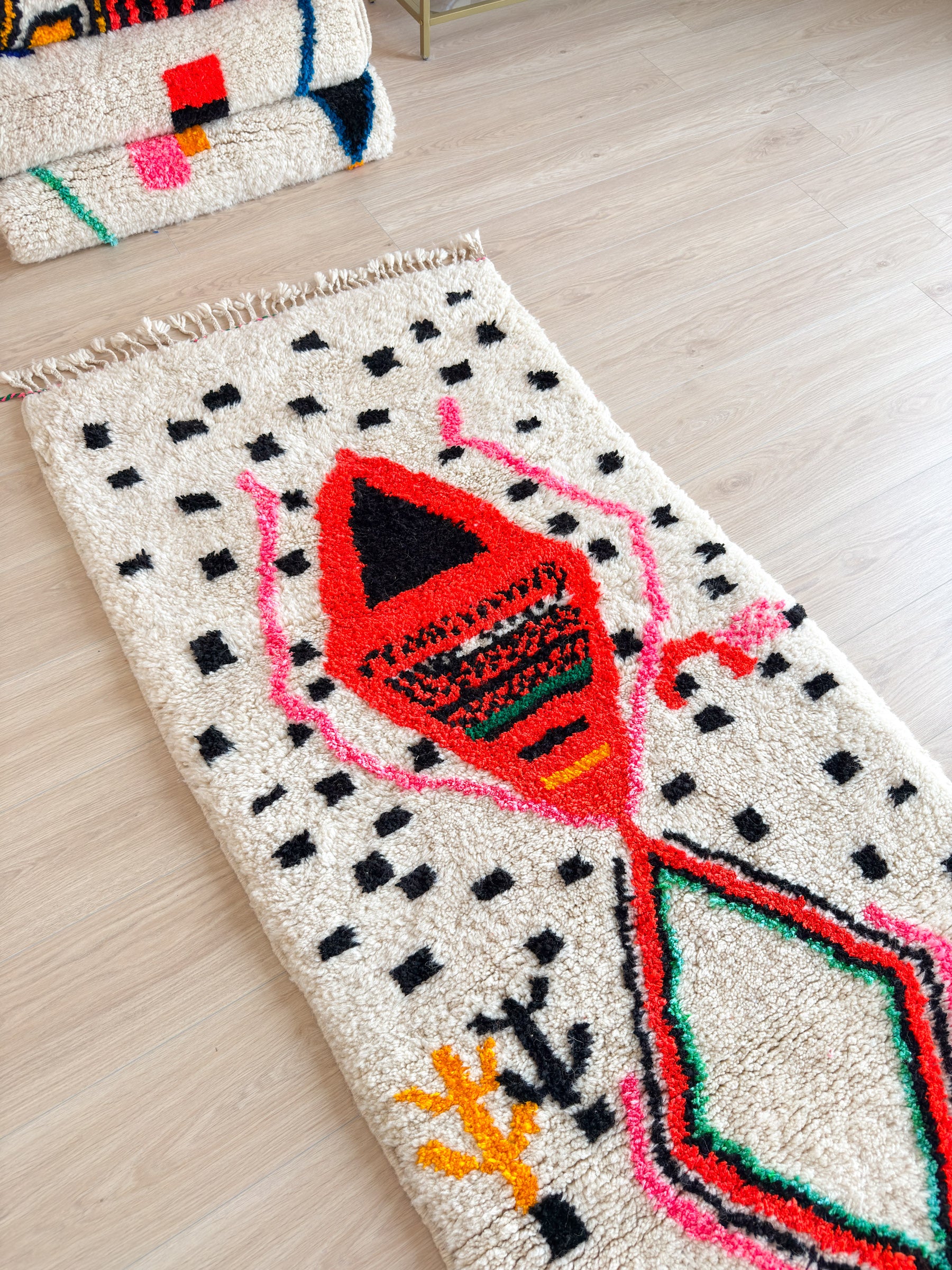 Berber Runner Rug 94 x 334 cm - No. 1898