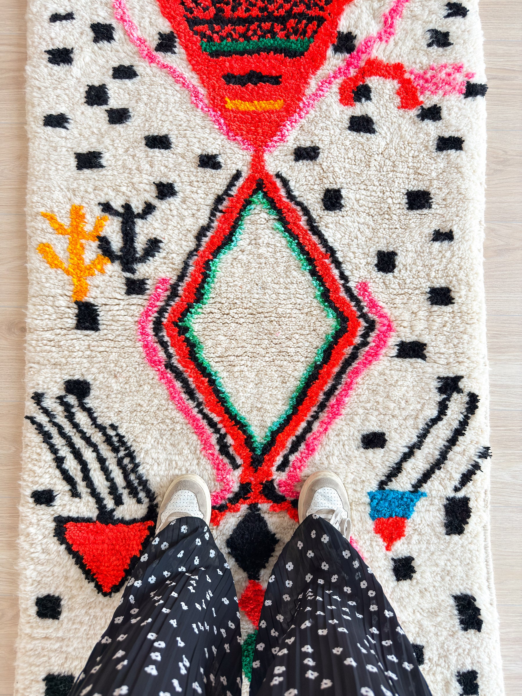 Berber Runner Rug 94 x 334 cm - No. 1898