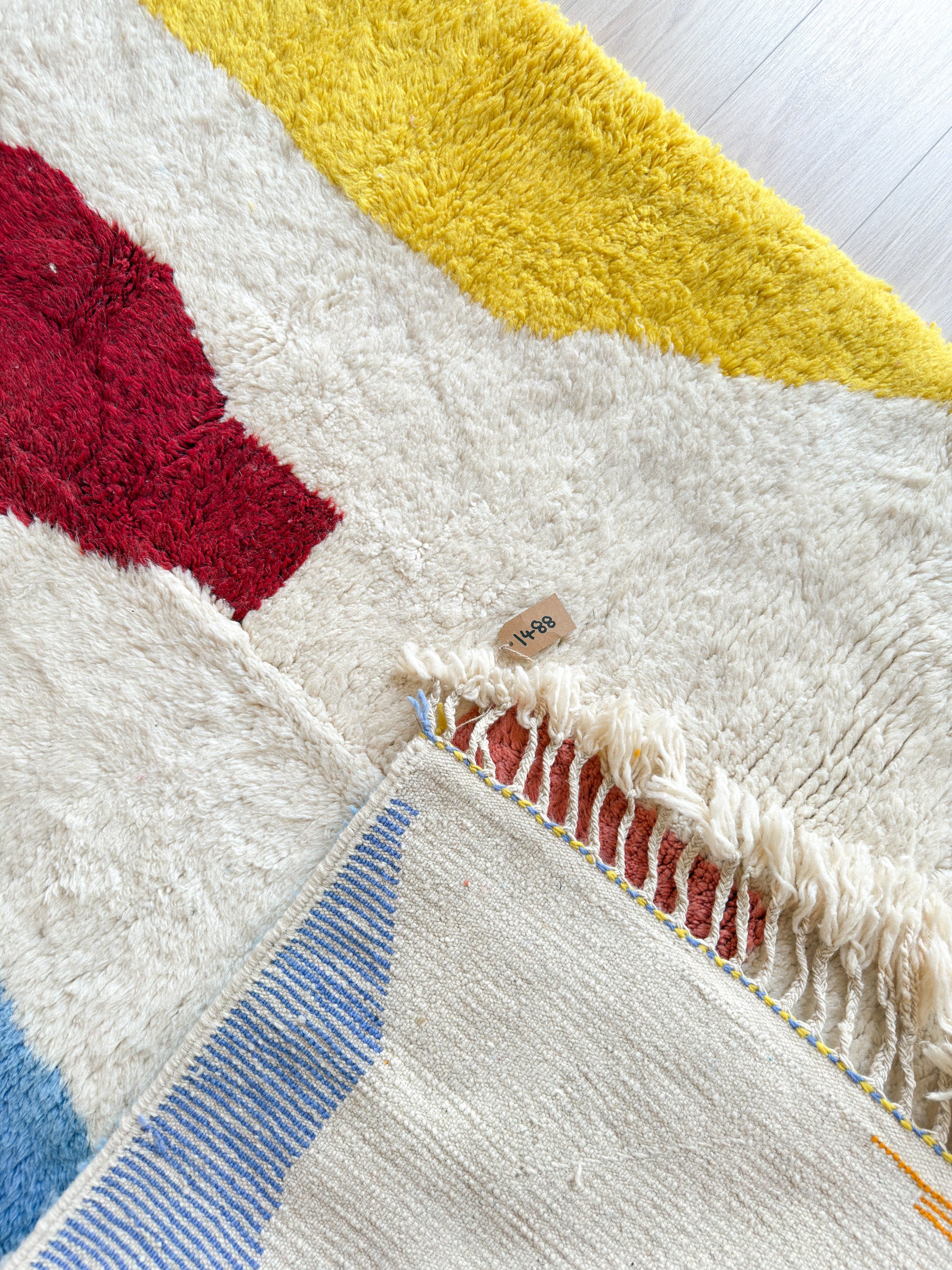 Colorful Berber Rug 148 x 248 cm / 4.9 x 8.1 ft - n°1488