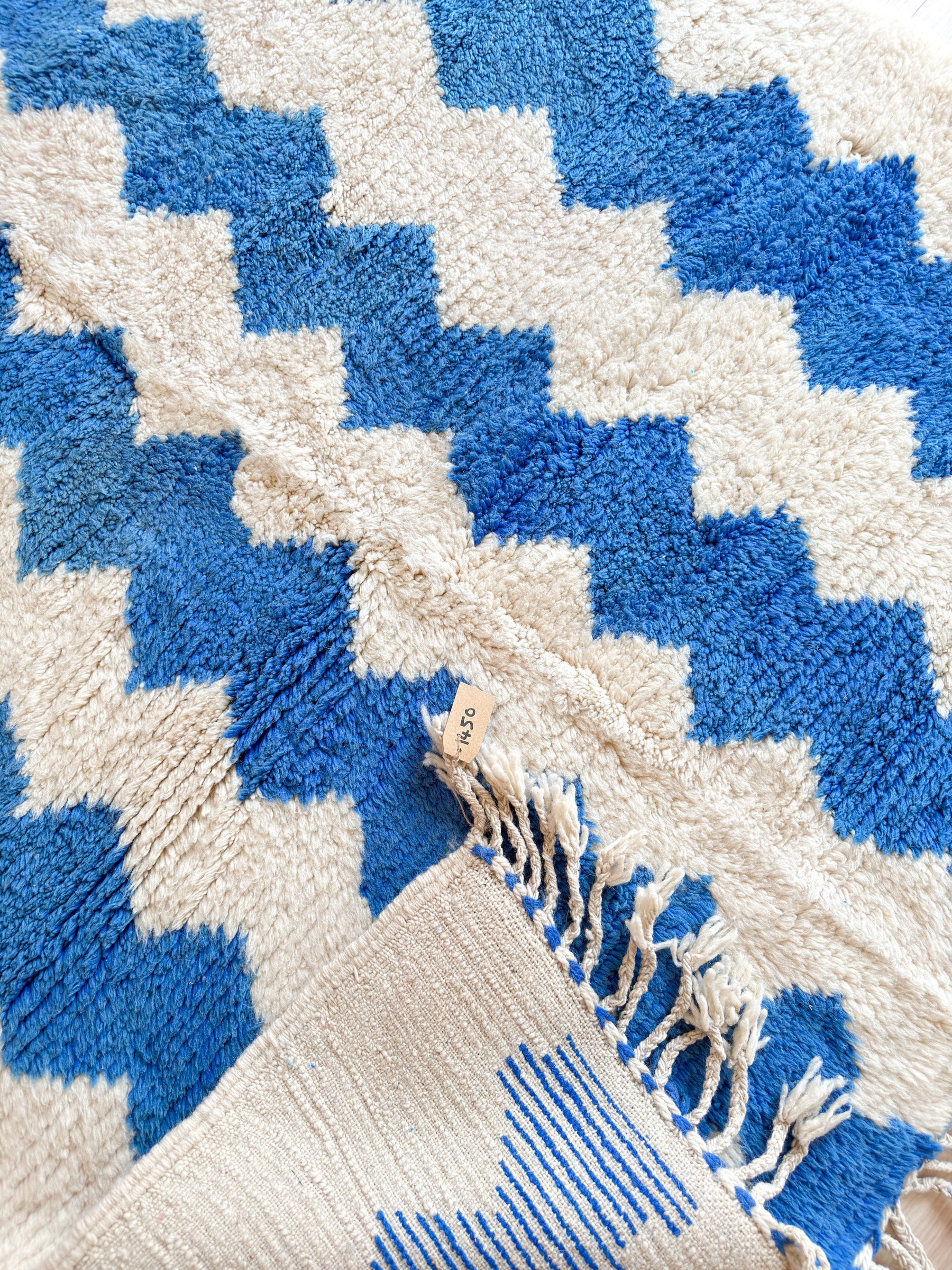 Colorful Moroccan Rug 154 x 207 cm / 5.1 x 6.8 ft - n°1450