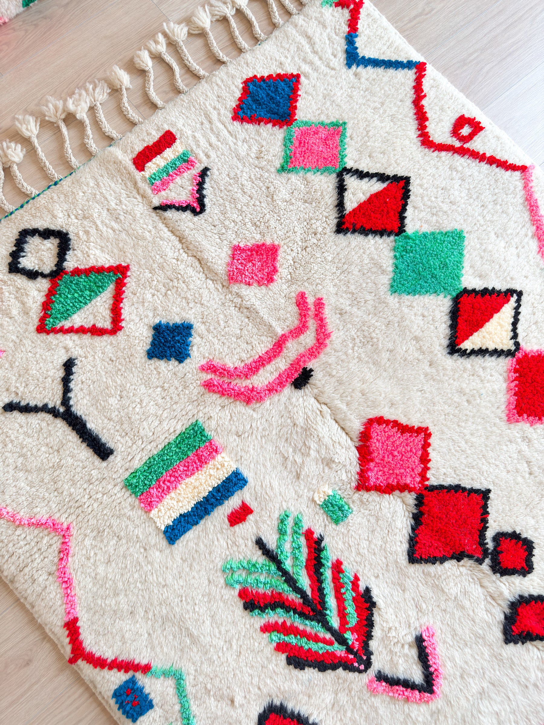 Colorful Berber Rug 146 x 240 cm - No. 1510