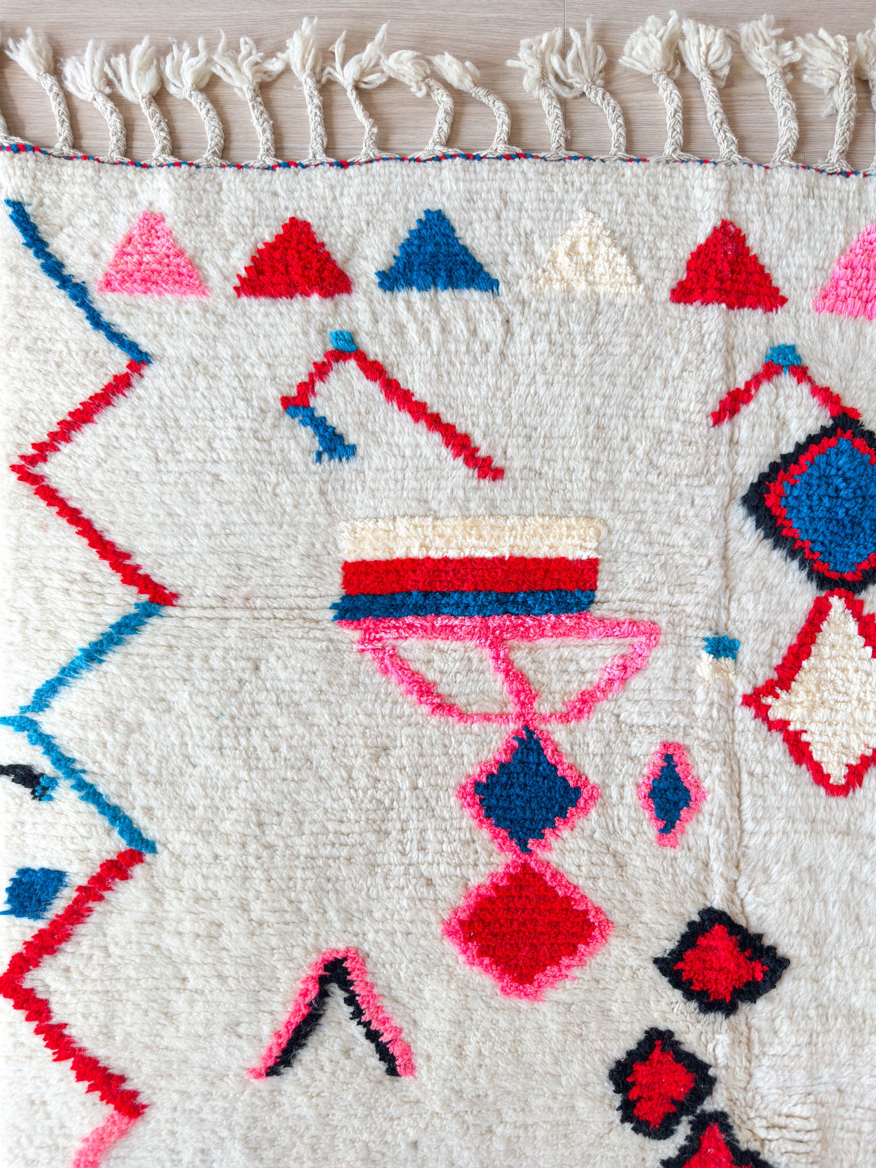 Tapis berbère coloré 146 x 240 cm - n°1510