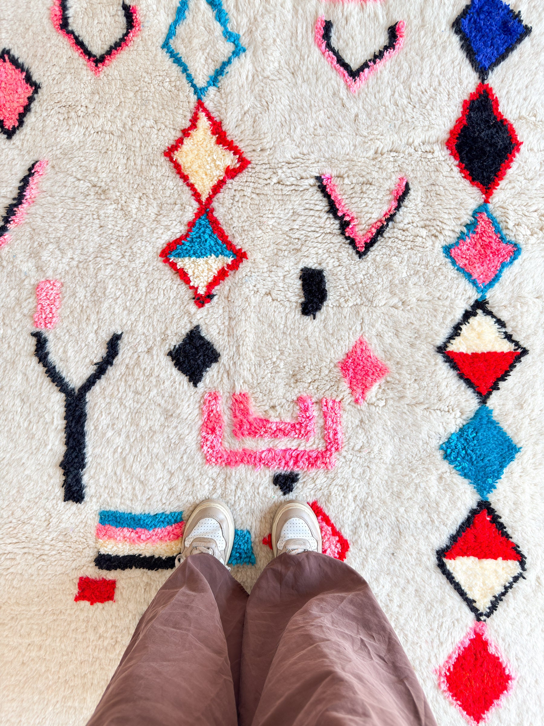 Colorful Moroccan Rug 172 x 285 cm / 5.6 x 9.4 ft - n°1386