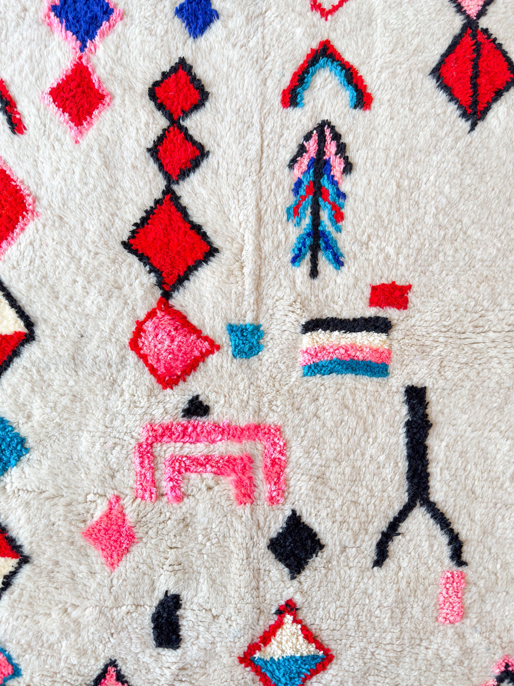 Tapis berbère coloré 172 x 285 cm - n°1386