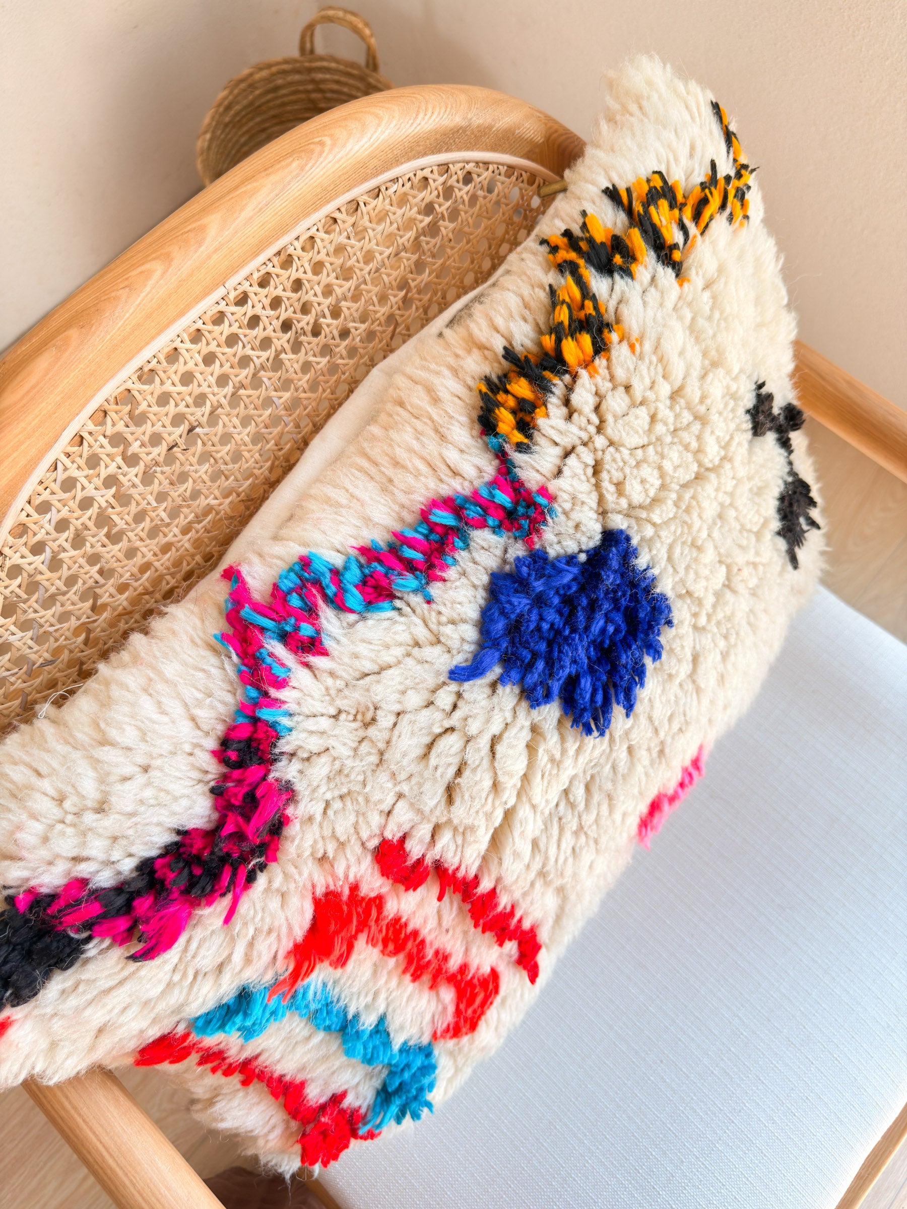 Coussin berbère coloré n°19
