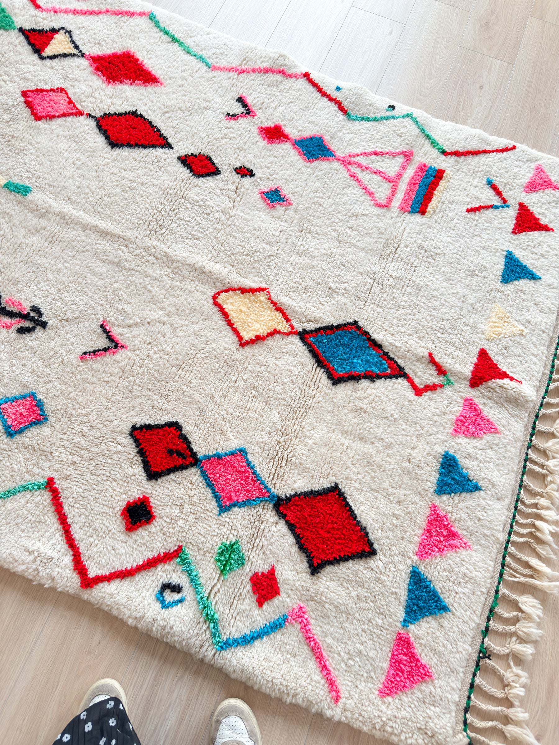 Bunter Berberteppich – Nr. 540