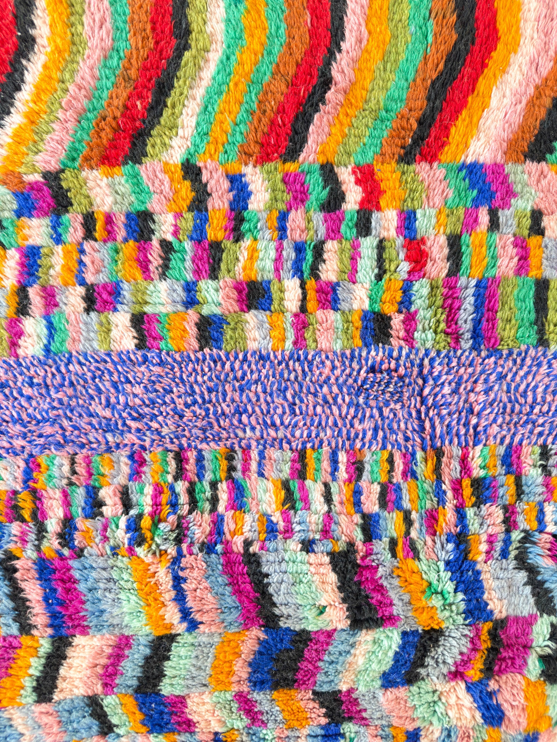 Tapis berbère coloré 146 x 252 cm - n°2229