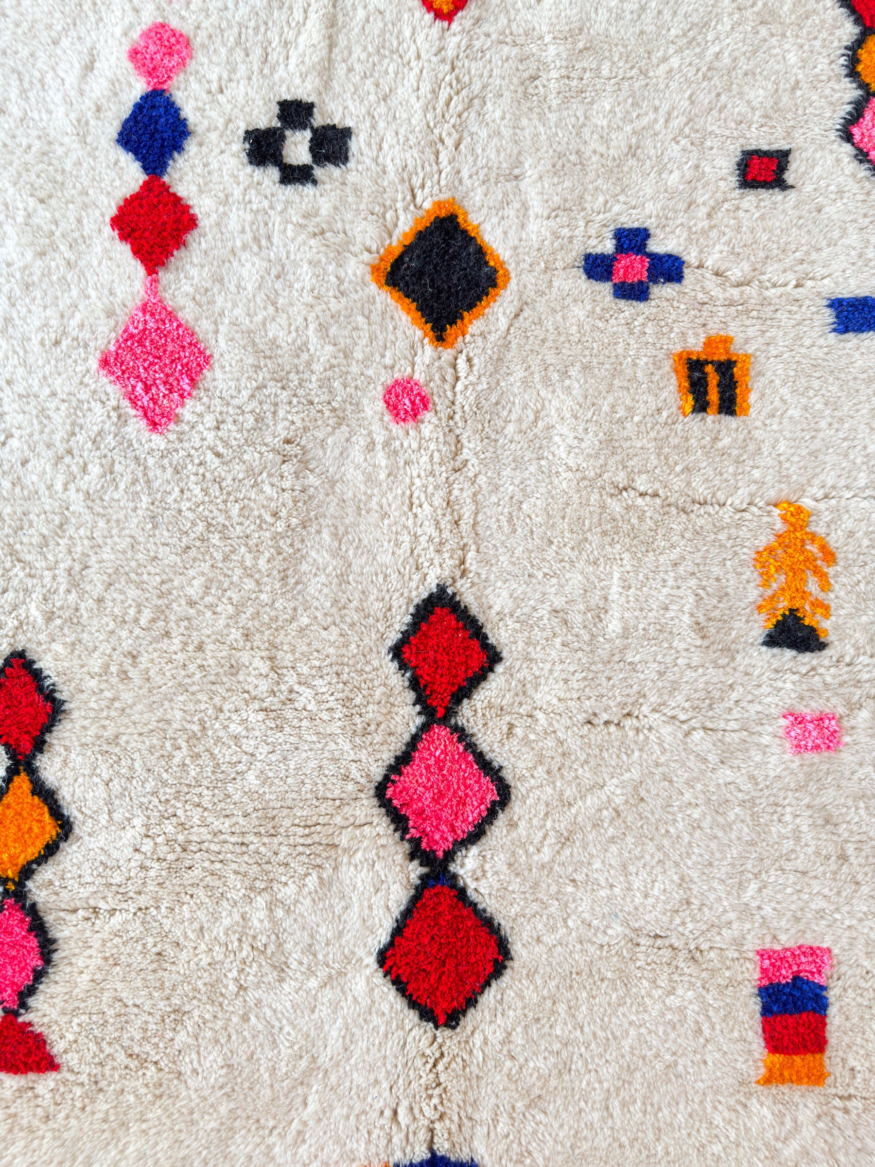 Tapis berbère coloré 149 x 230 cm - n°2217
