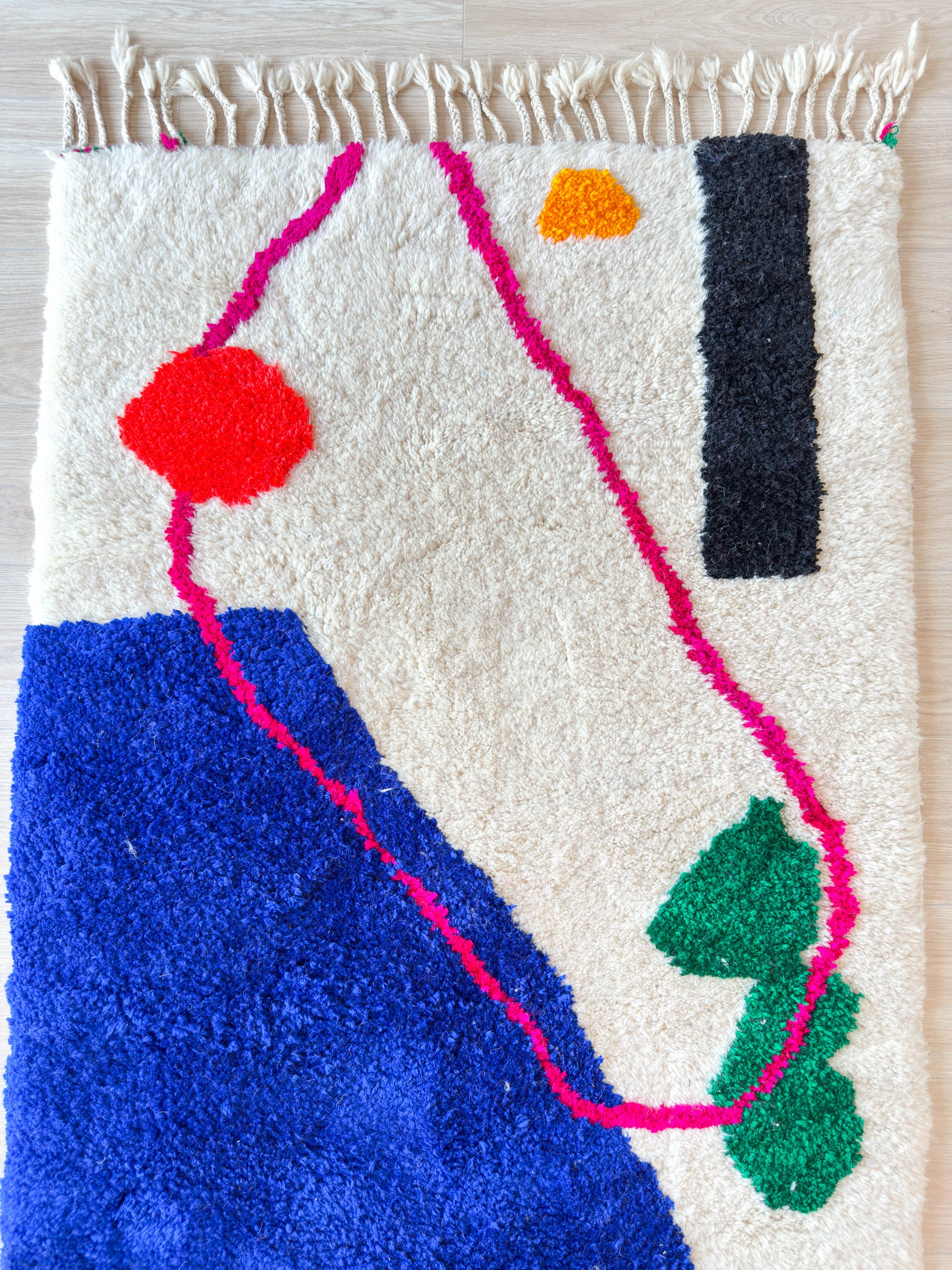 Colorful Berber rug 103 x 183 cm - n°2211