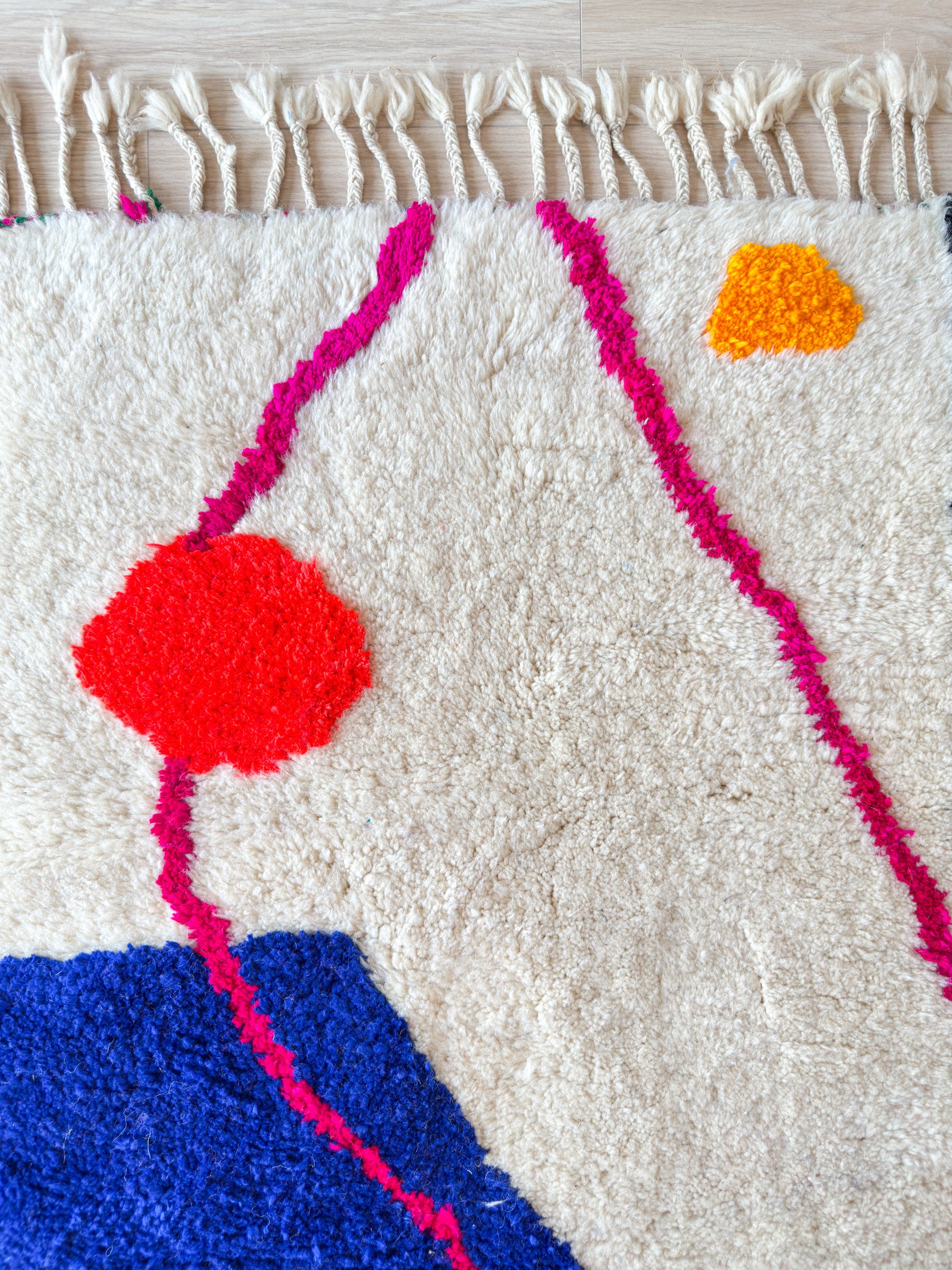 Colorful Berber rug 103 x 183 cm - n°2211
