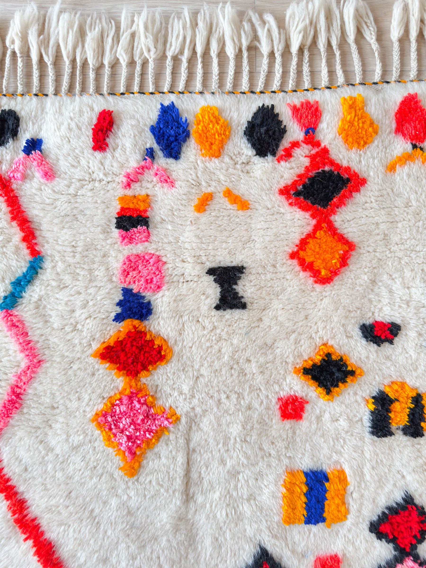 Colorful Berber rug 107 x 183 cm - n°2239