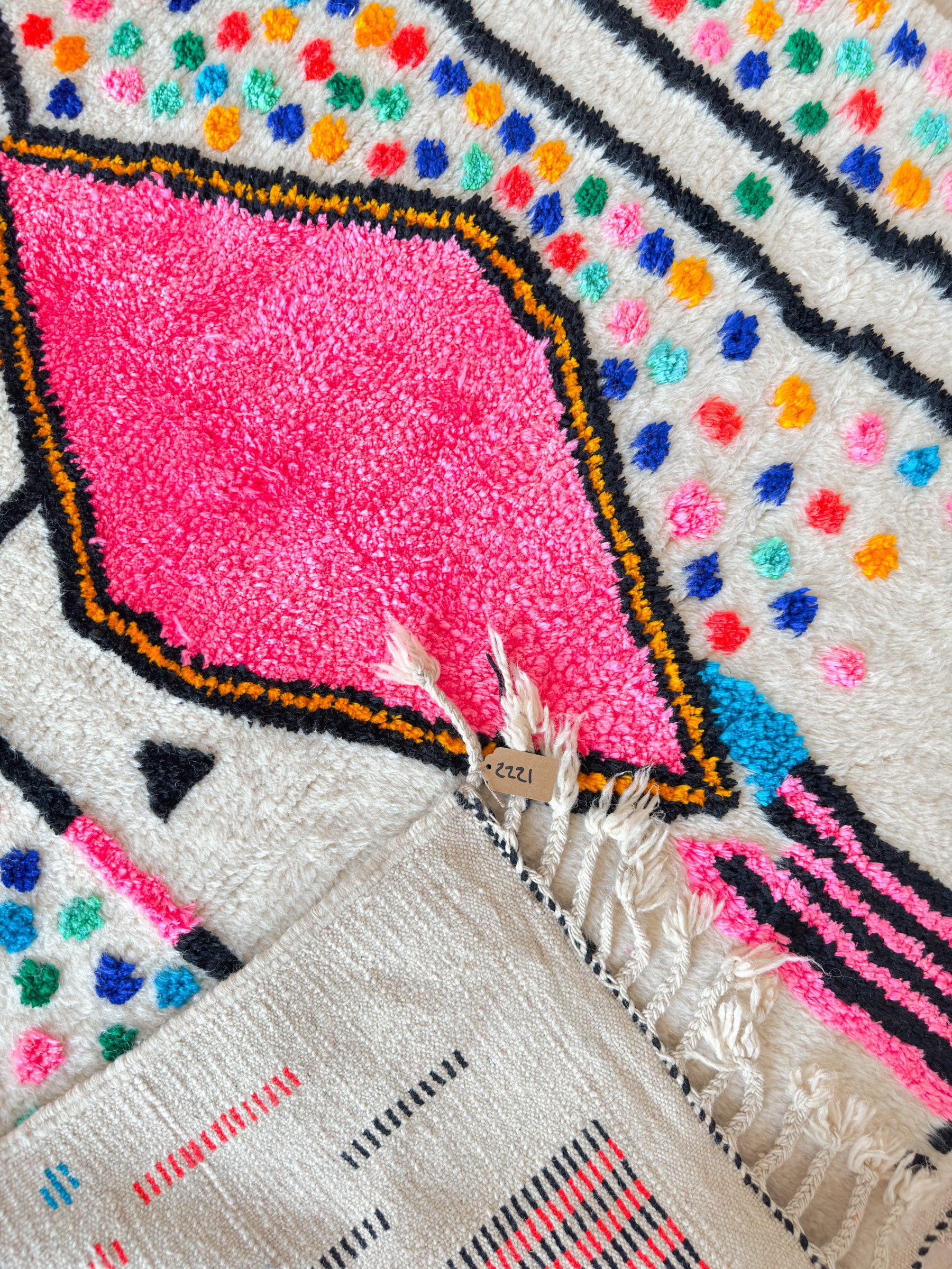 Colorful Berber rug 165 x 283 cm - n°2221