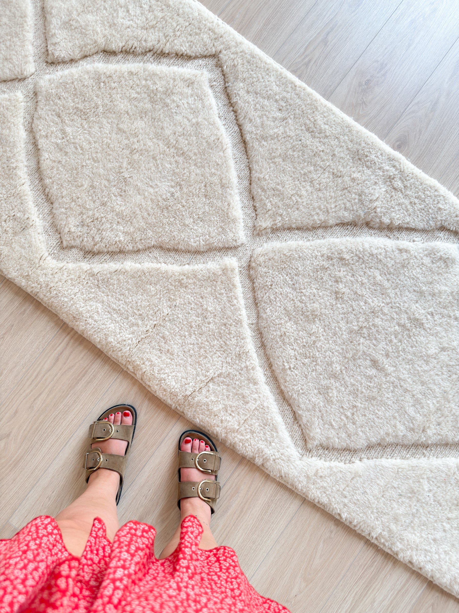 Beni Ouarain Runner Rug 90 x 267 cm - No. 2228