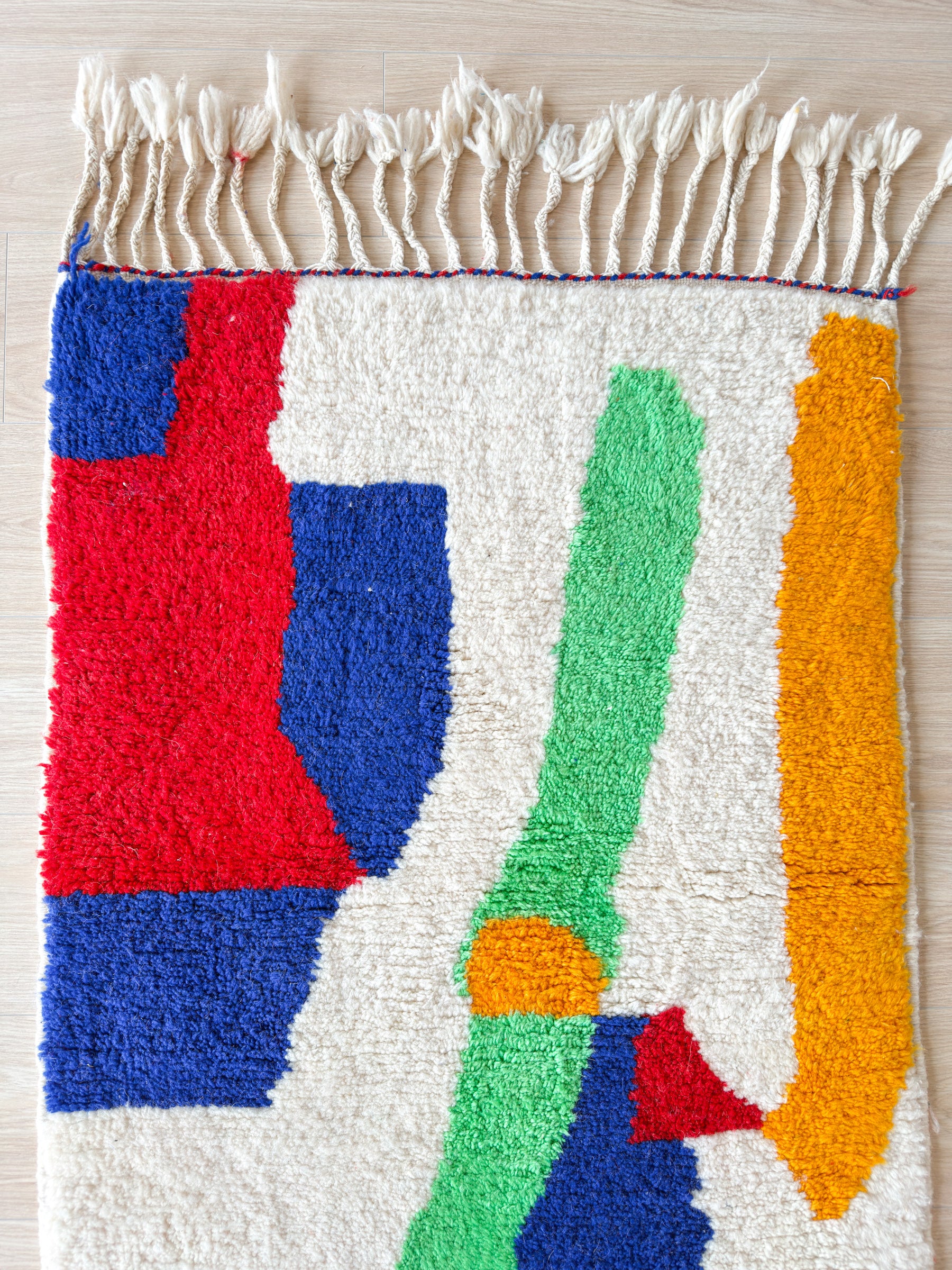 Colorful Berber Hallway Rug 83 x 275 cm - No. 1760