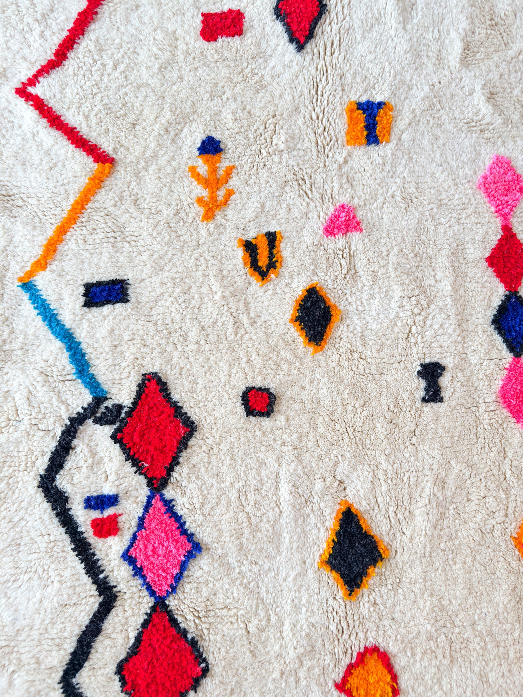 Colorful Berber rug 150 x 271 cm - n°2241