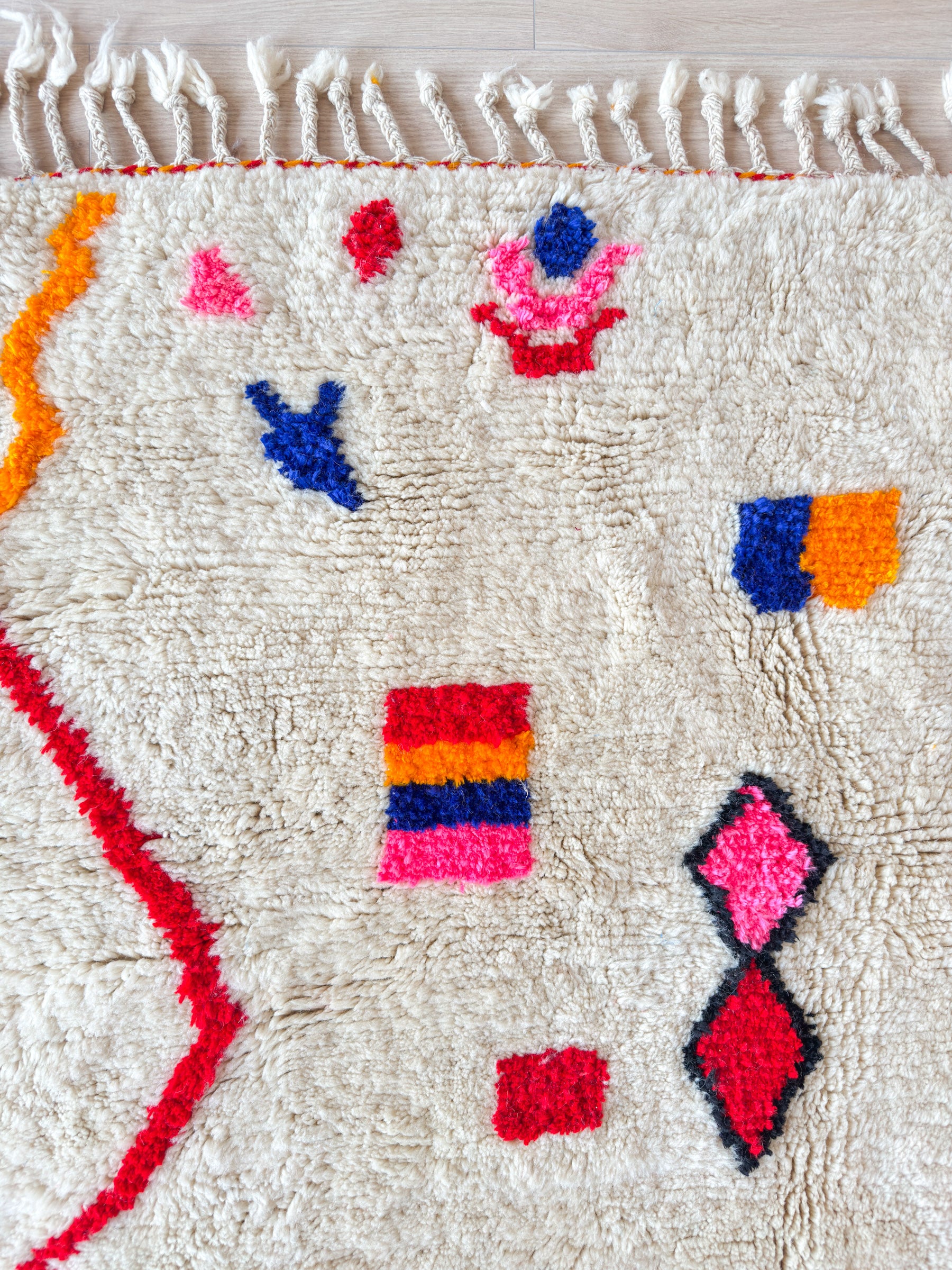 Colorful Berber rug 150 x 271 cm - n°2241