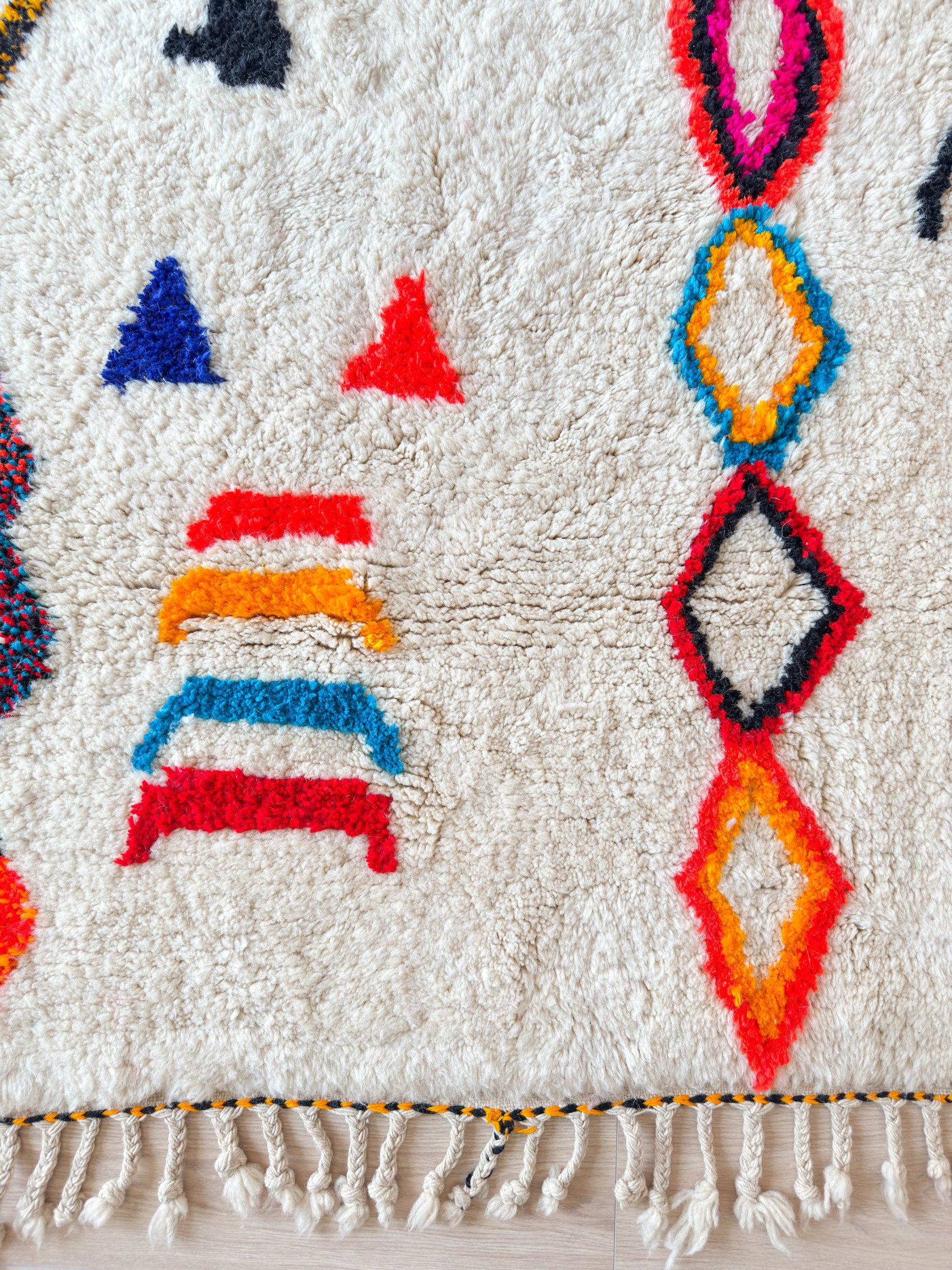 Colorful Berber rug 212 x 326 cm - n°2203