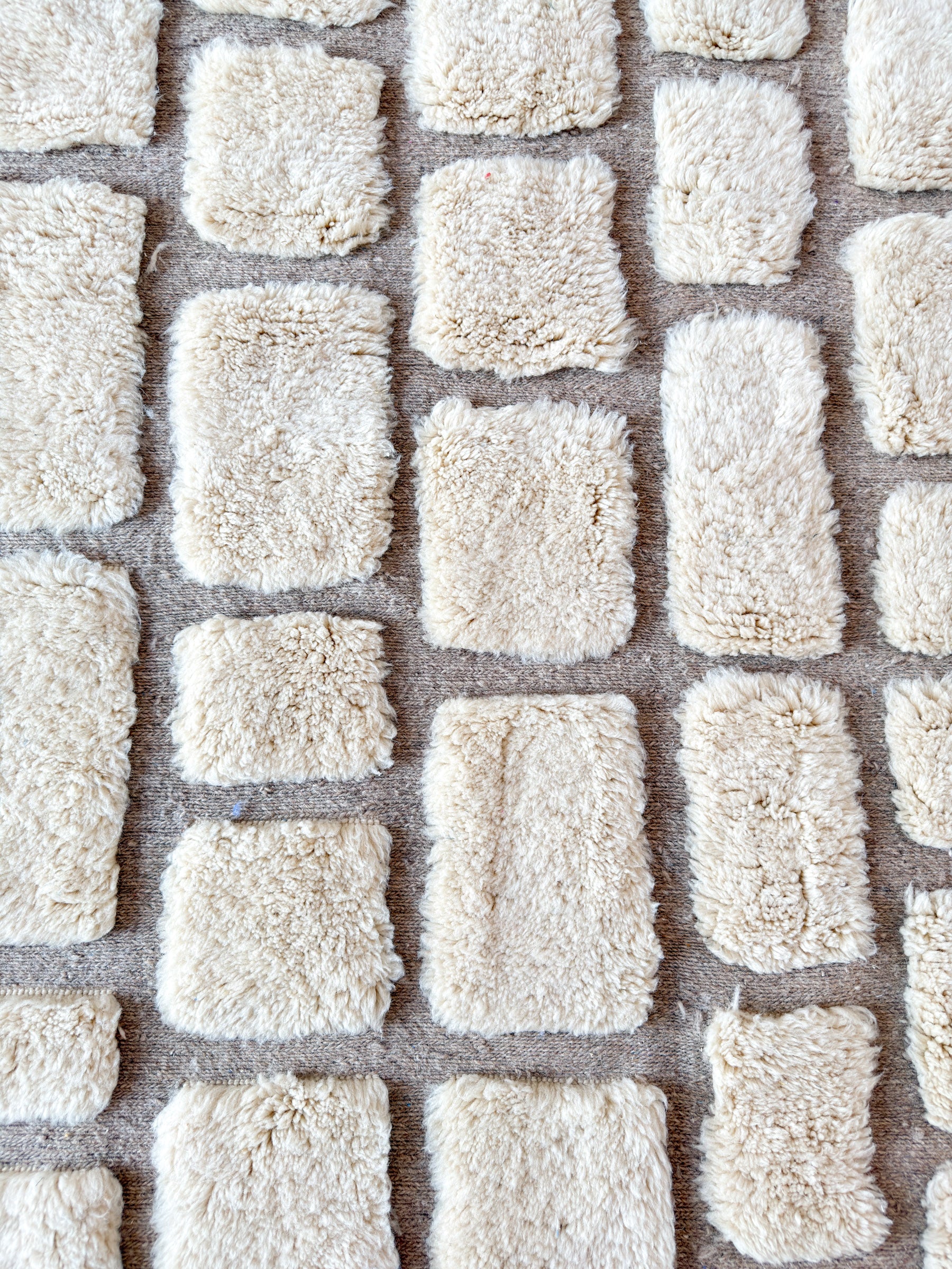 White Berber rug 151 x 270 cm - n°2257