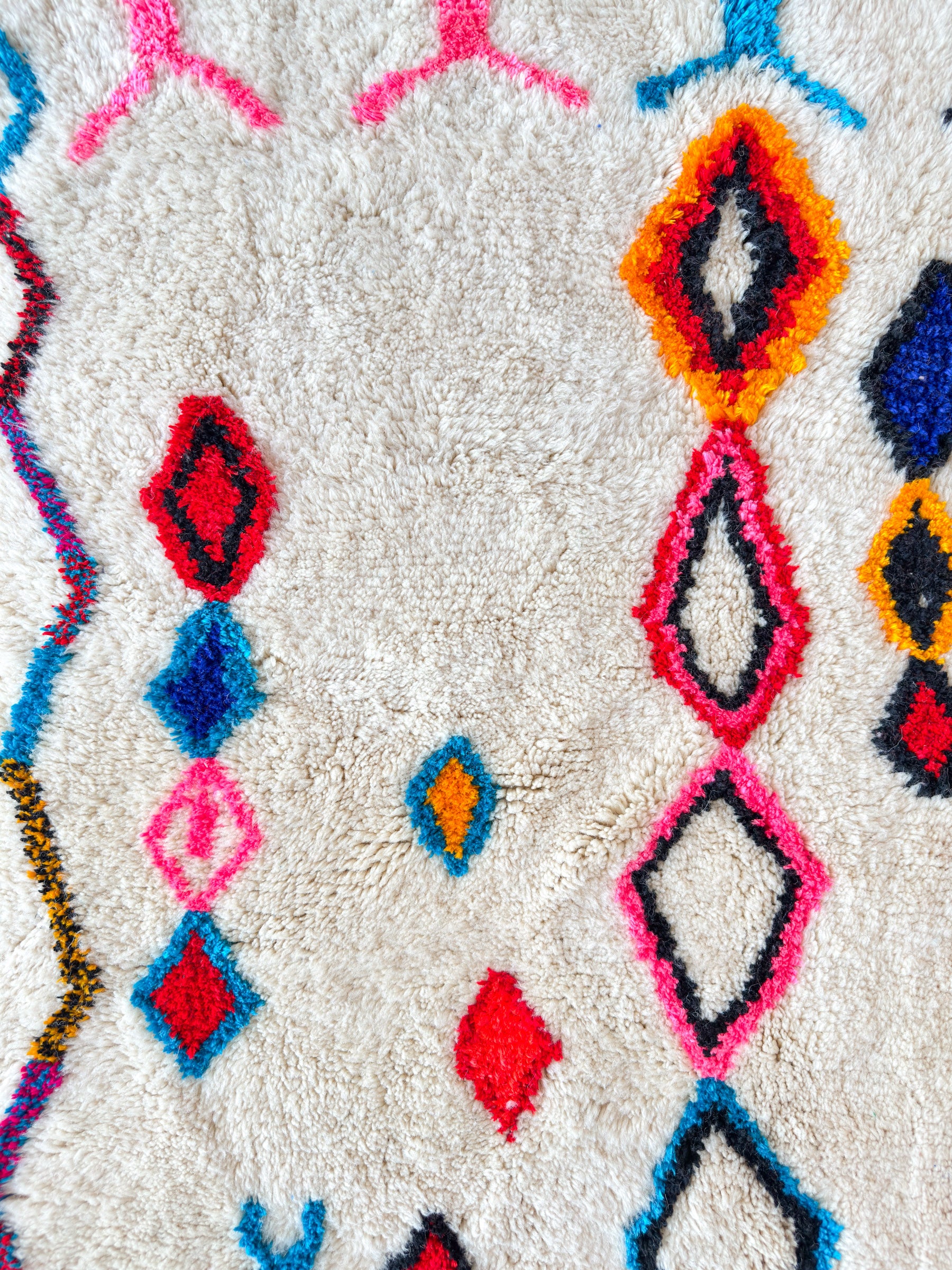 Colorful Berber rug 152 x 231 cm - n°2262