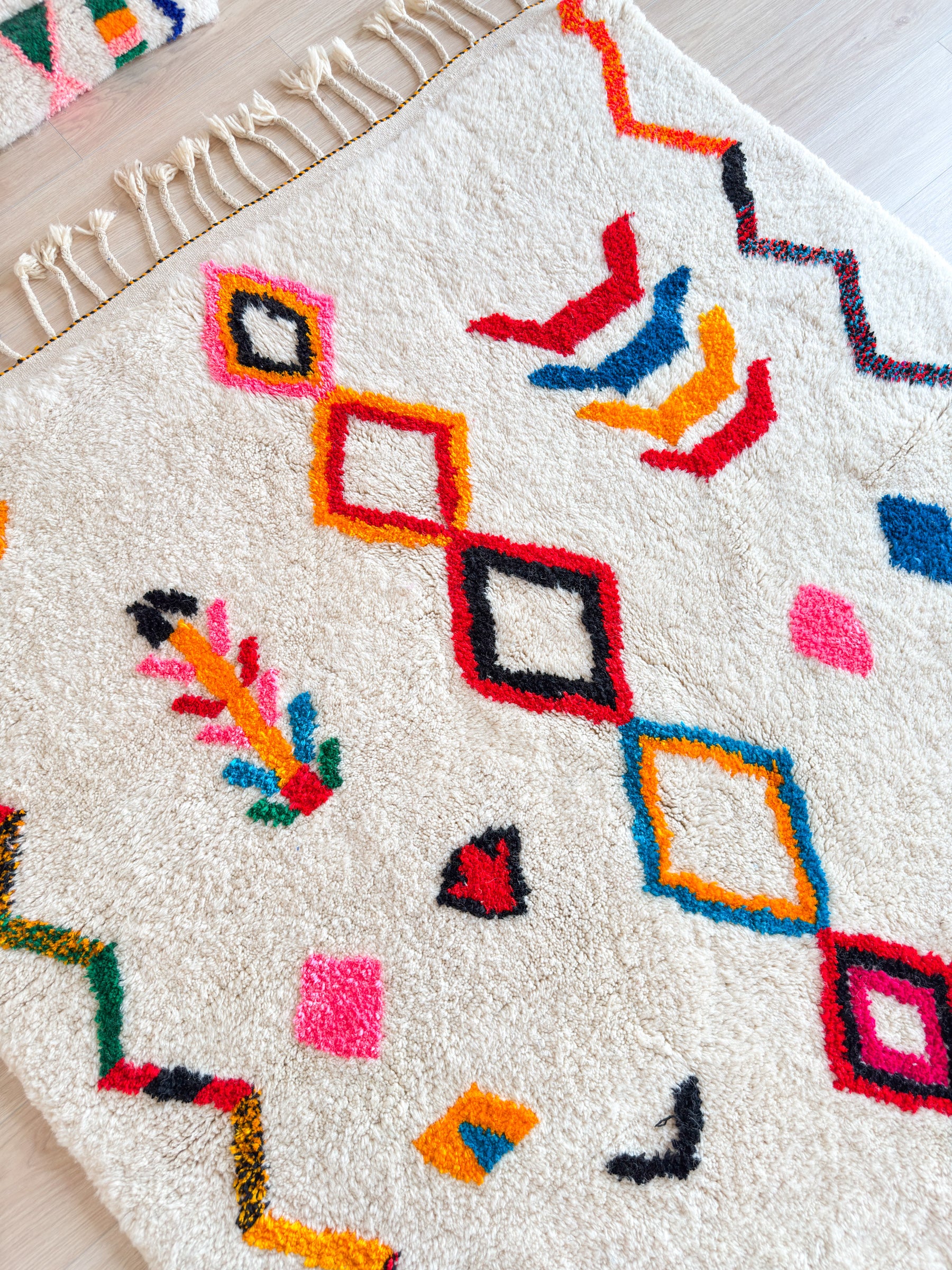 Tapis berbère coloré 181 x 309 cm - n°2258