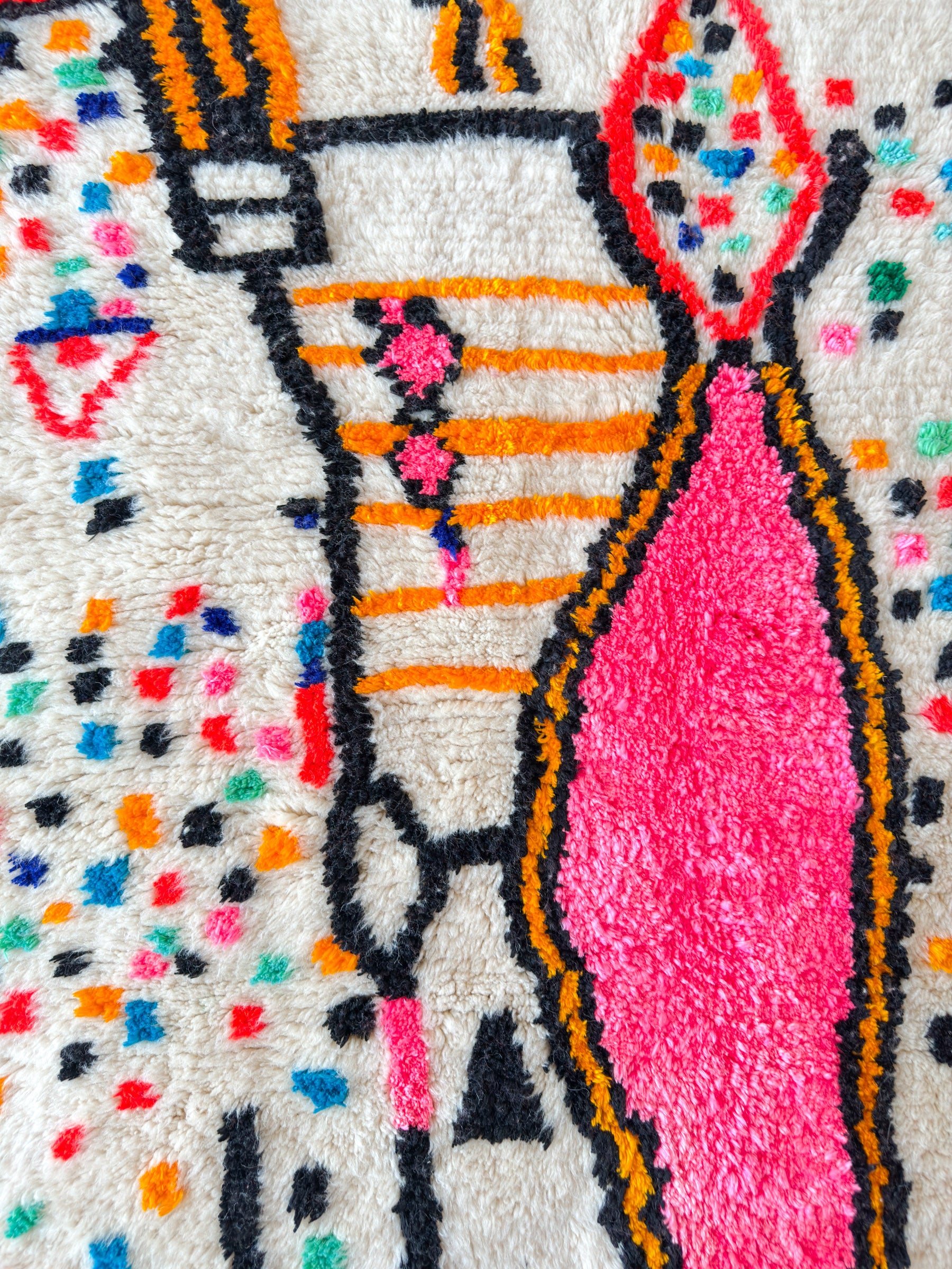 Colorful Berber rug 147 x 252 cm - n°2251